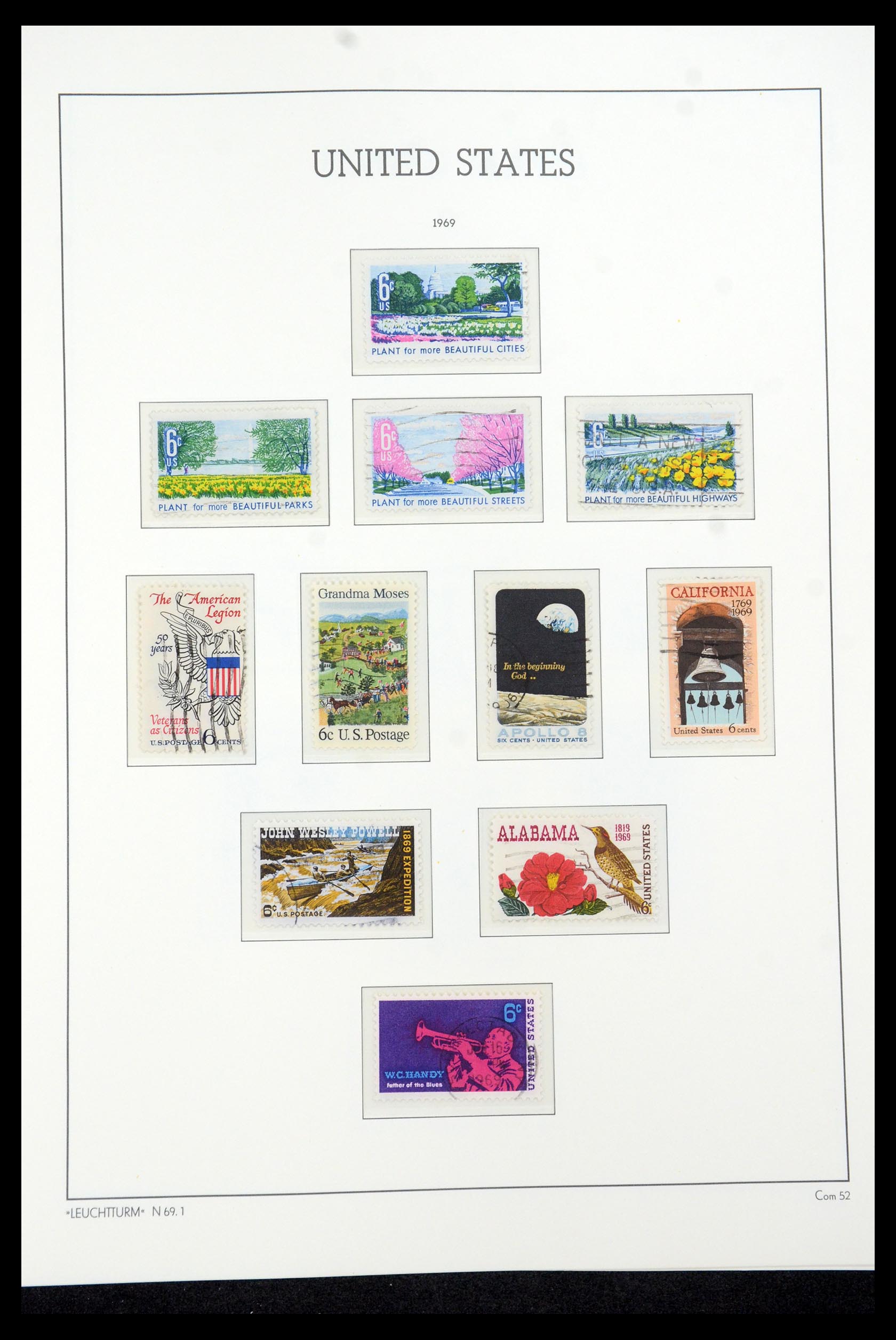 35592 154 - Postzegelverzameling 35592 USA 1851-1985.
