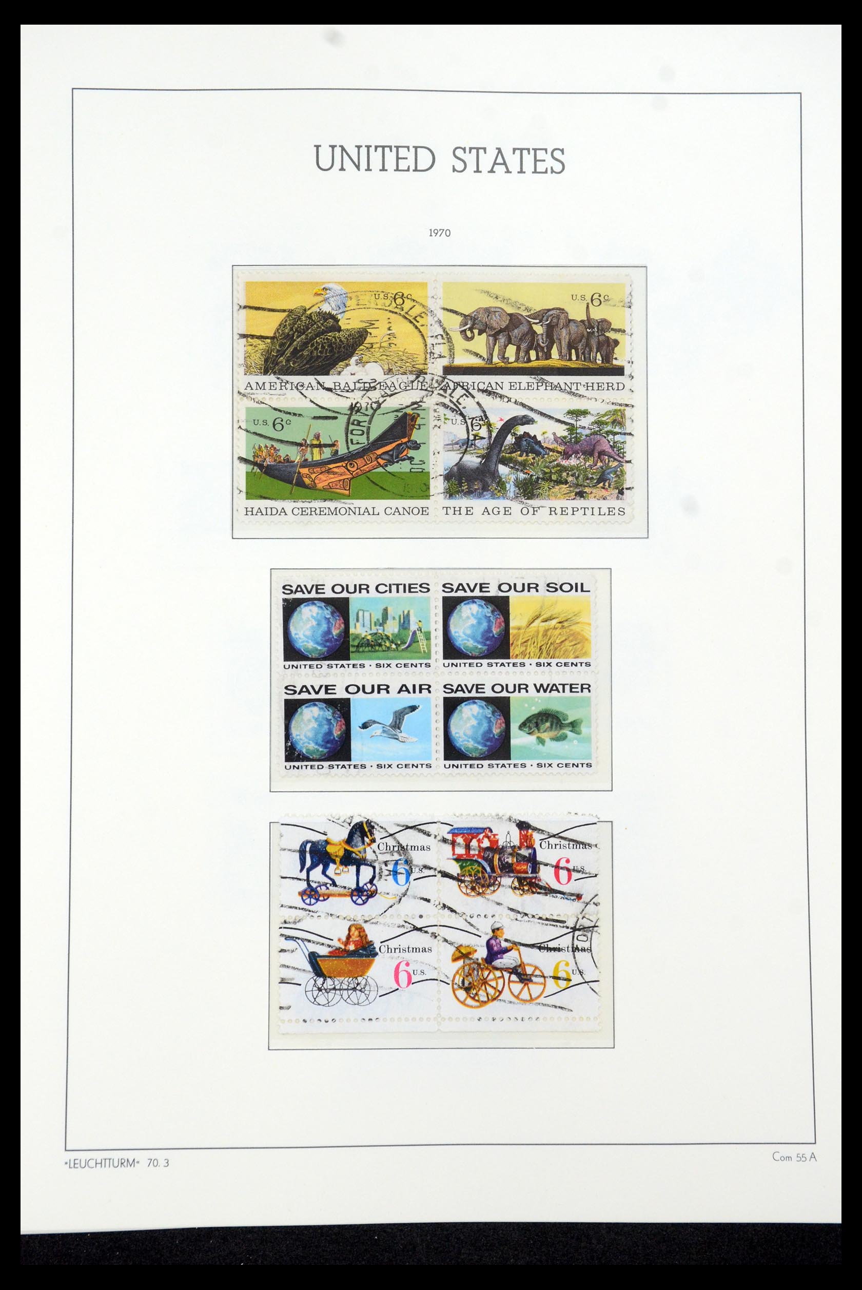 35592 159 - Postzegelverzameling 35592 USA 1851-1985.