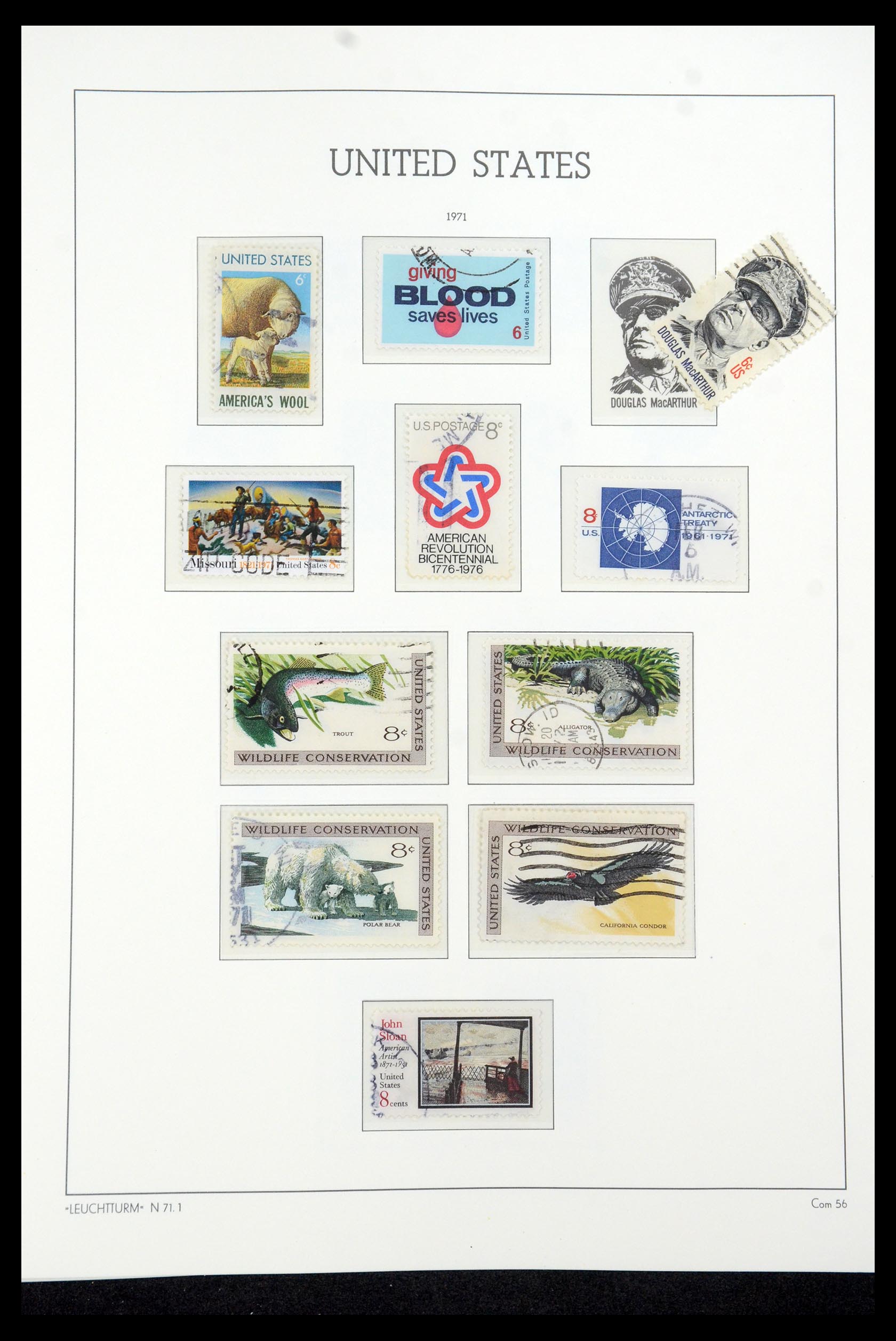 35592 160 - Postzegelverzameling 35592 USA 1851-1985.