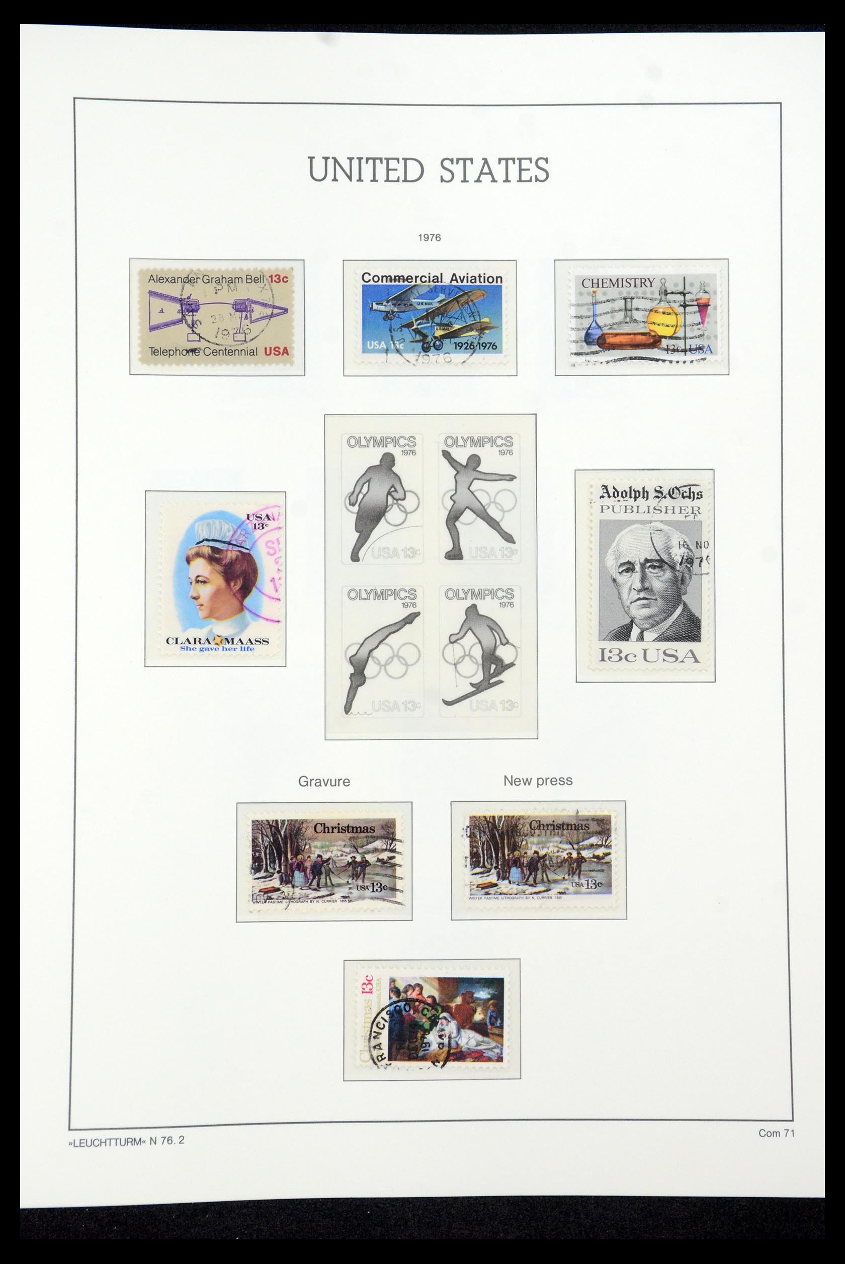 35592 181 - Postzegelverzameling 35592 USA 1851-1985.