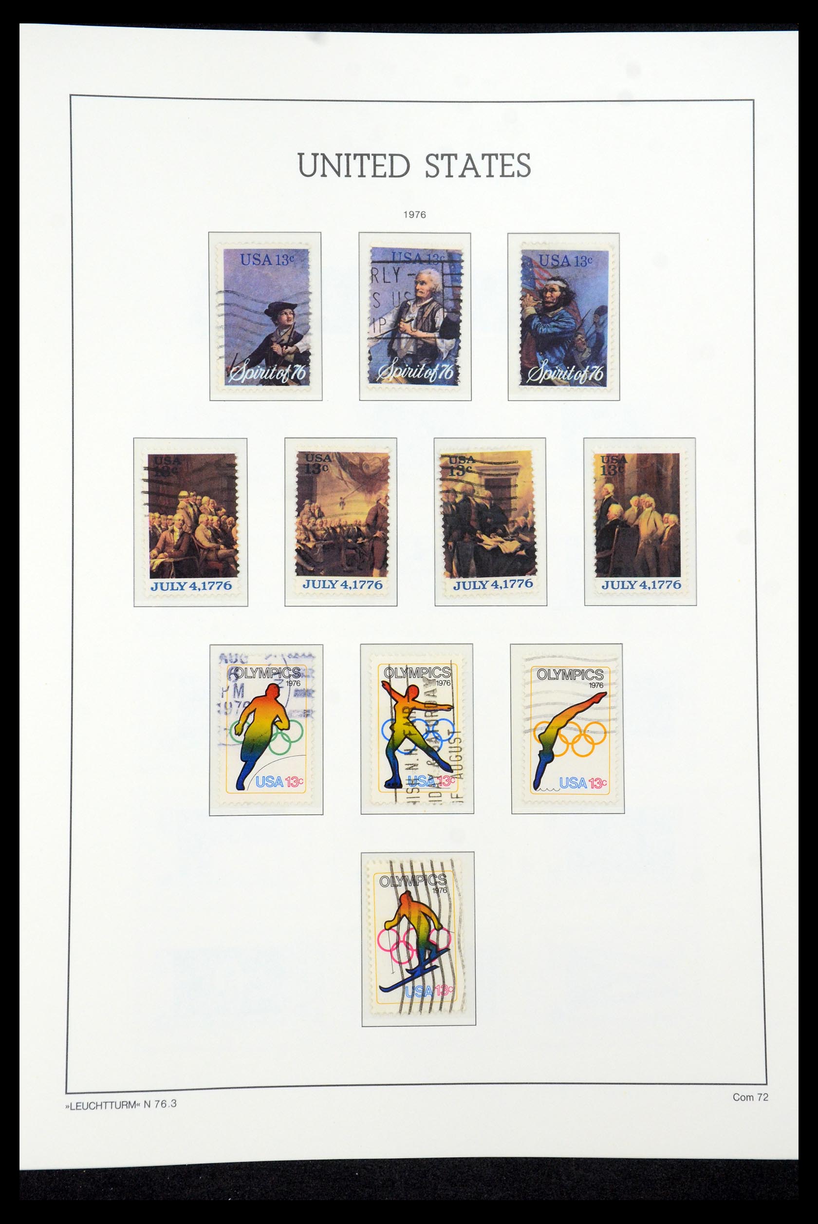 35592 182 - Postzegelverzameling 35592 USA 1851-1985.