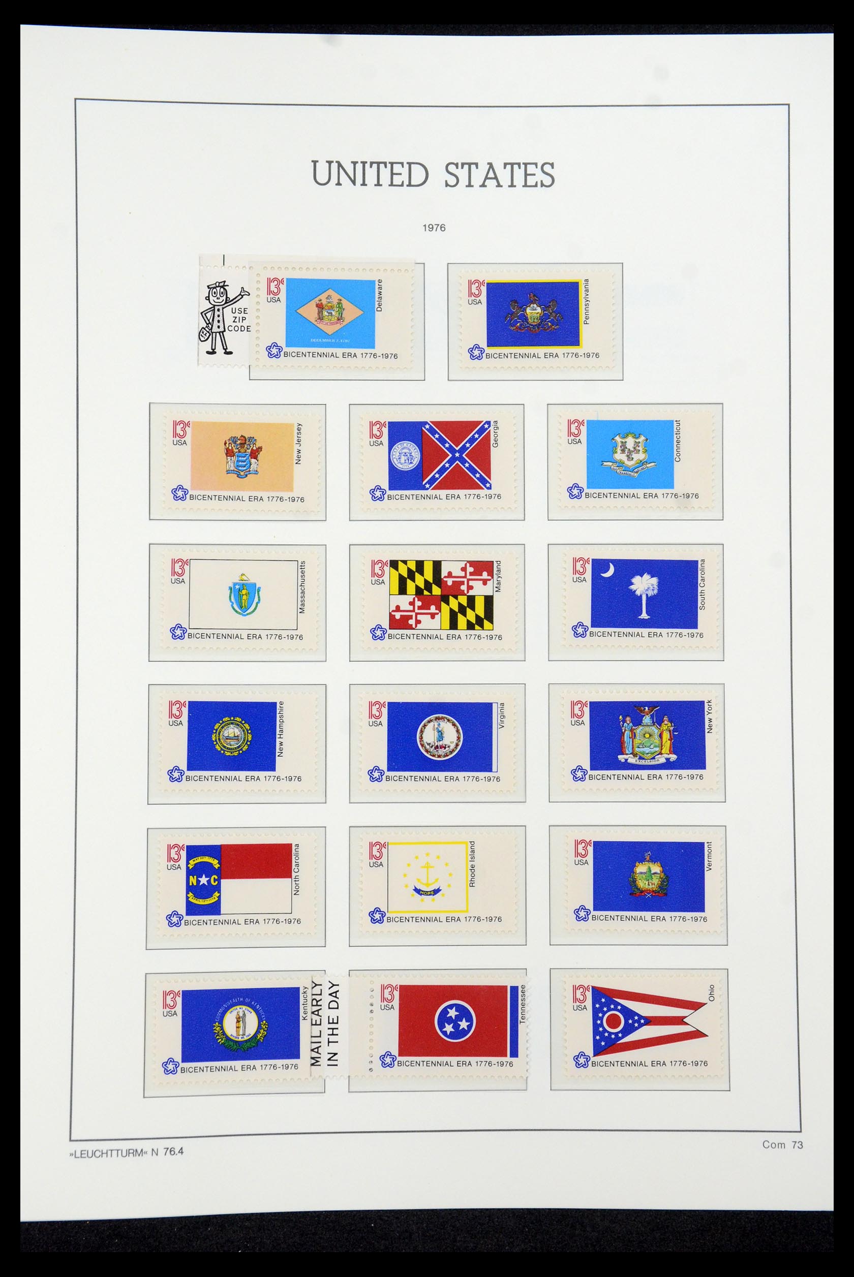 35592 183 - Postzegelverzameling 35592 USA 1851-1985.