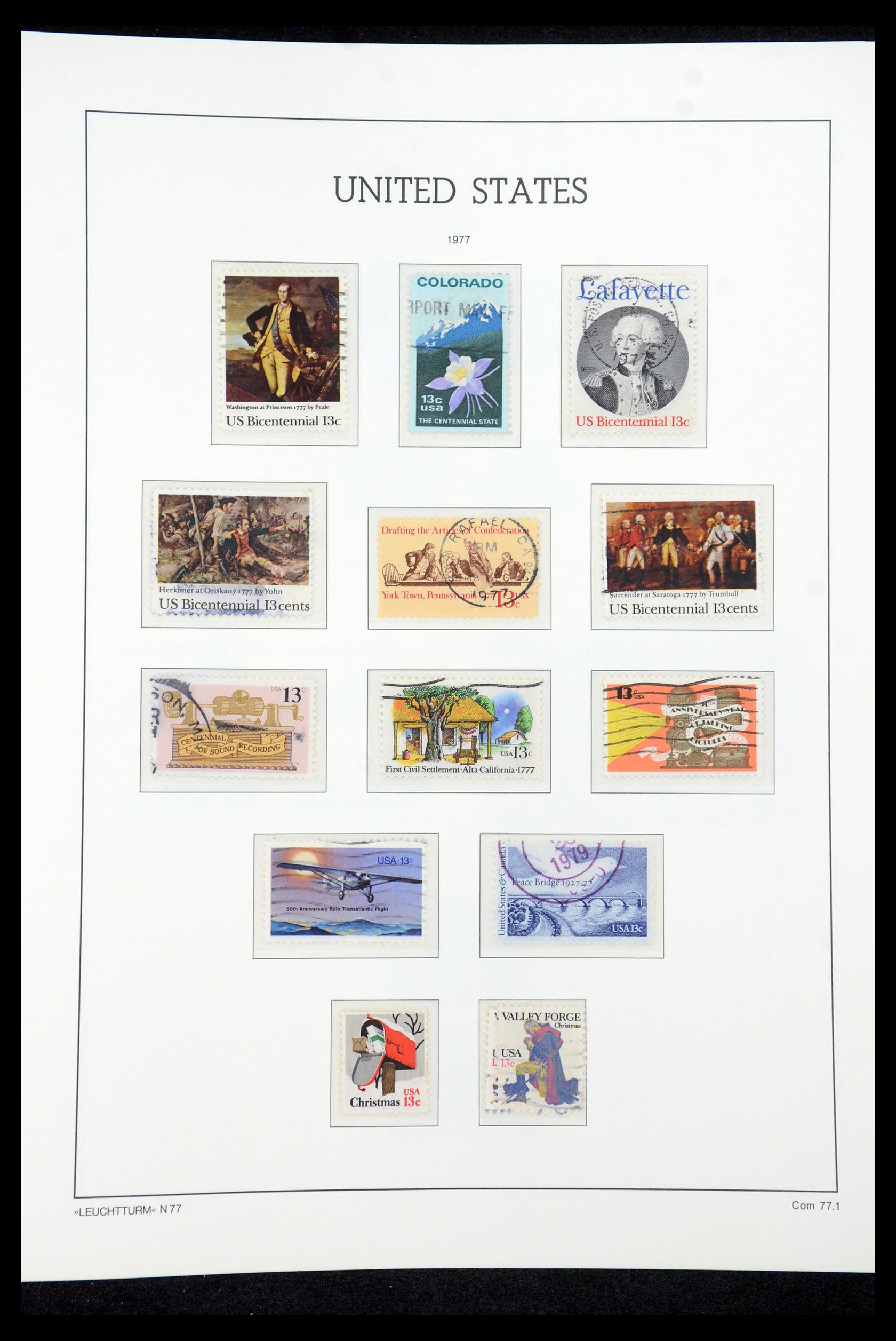 35592 190 - Postzegelverzameling 35592 USA 1851-1985.