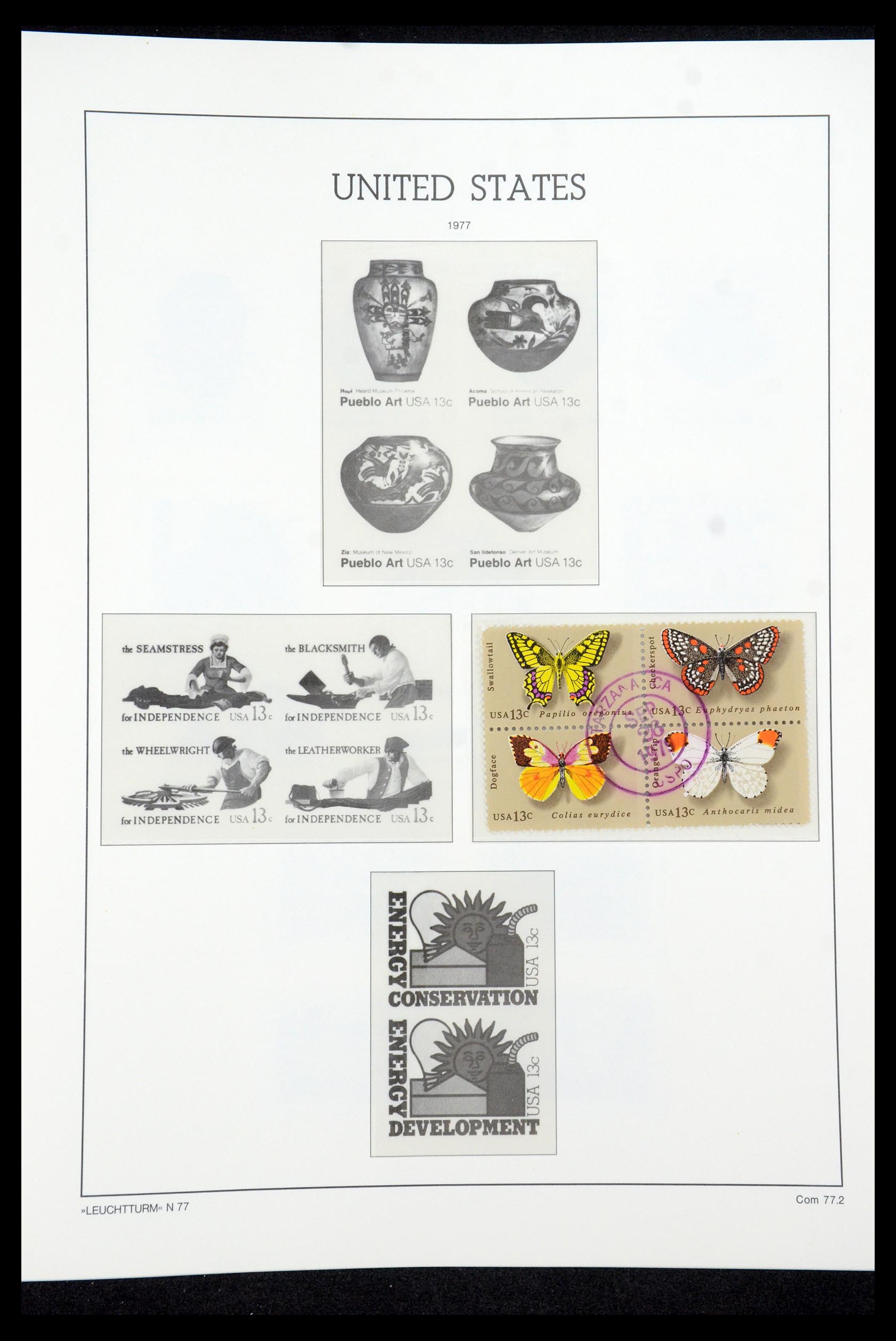 35592 191 - Postzegelverzameling 35592 USA 1851-1985.