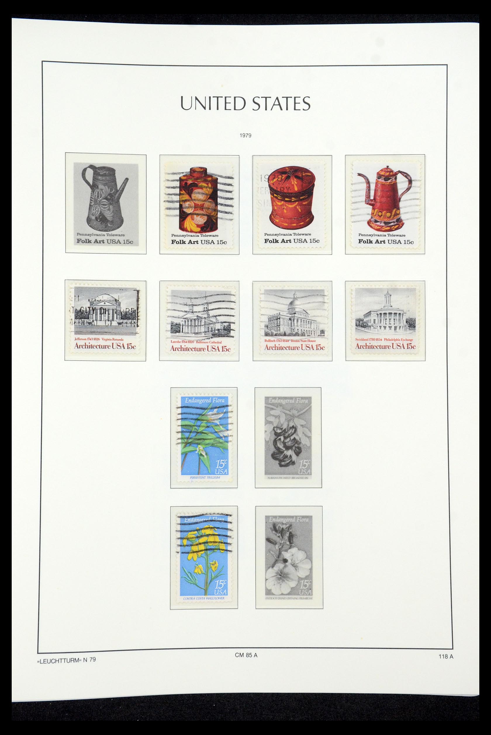 35592 198 - Postzegelverzameling 35592 USA 1851-1985.