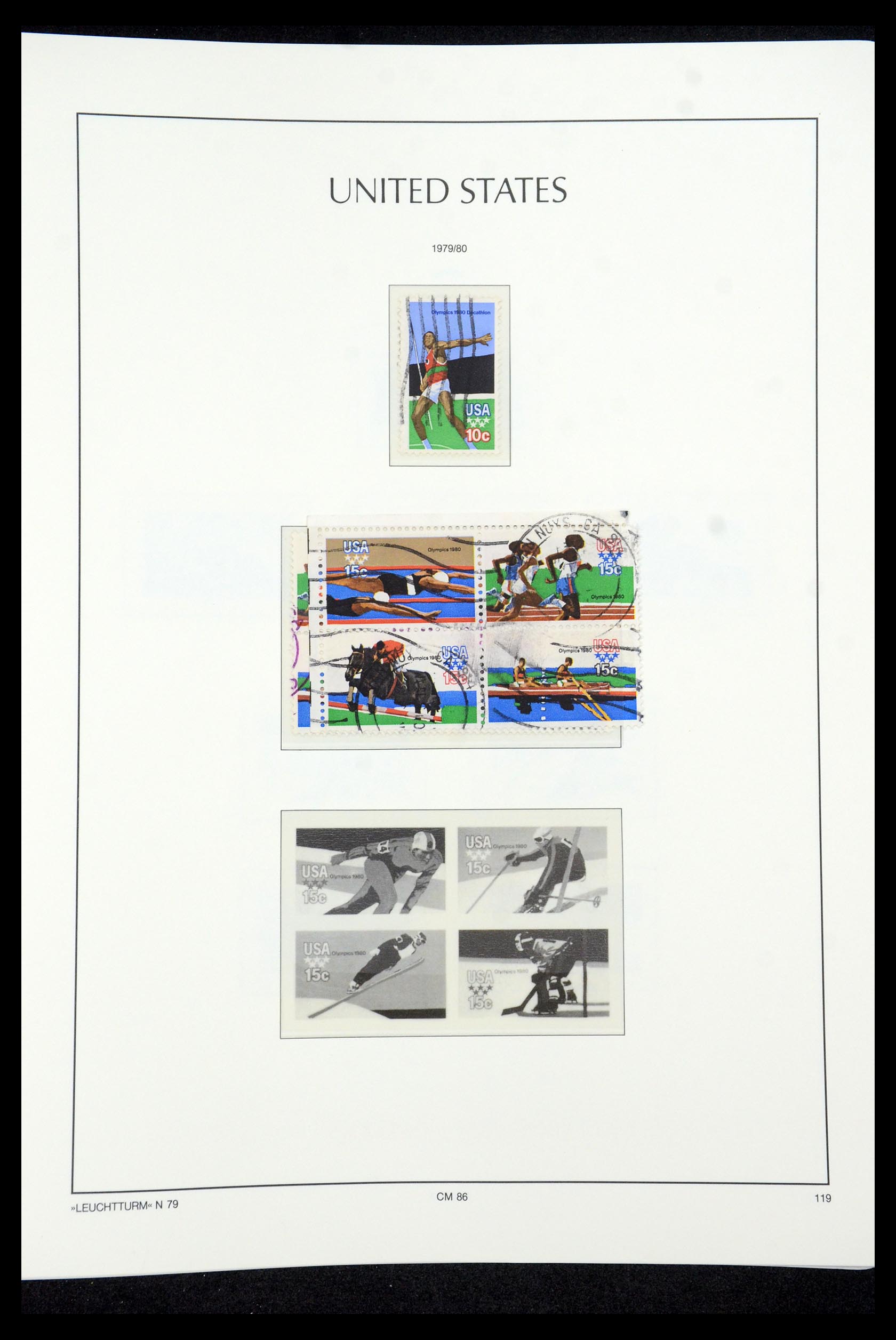 35592 199 - Postzegelverzameling 35592 USA 1851-1985.