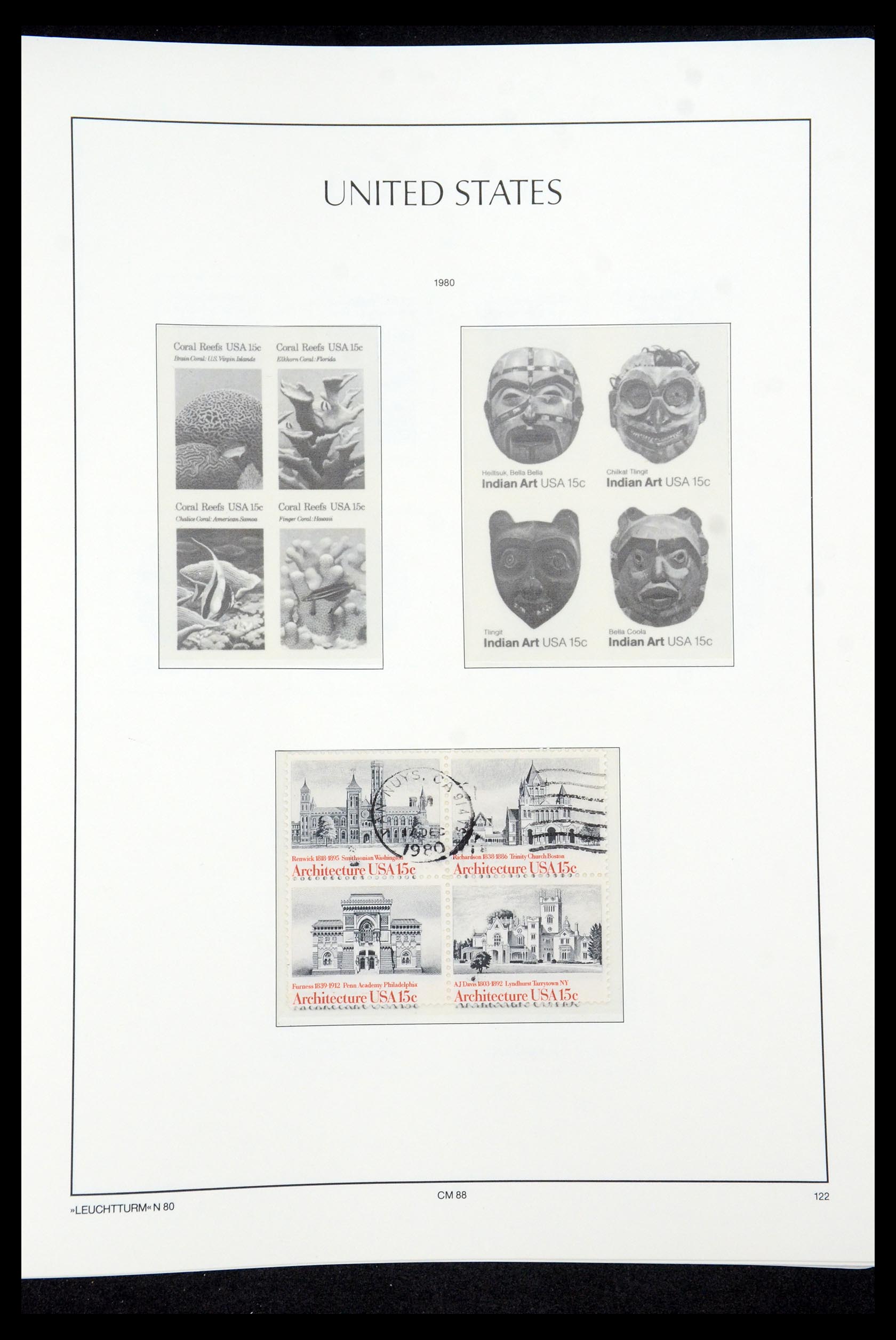 35592 202 - Postzegelverzameling 35592 USA 1851-1985.