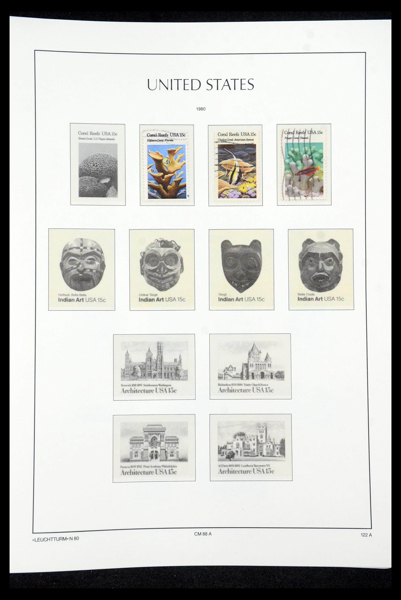 35592 203 - Postzegelverzameling 35592 USA 1851-1985.