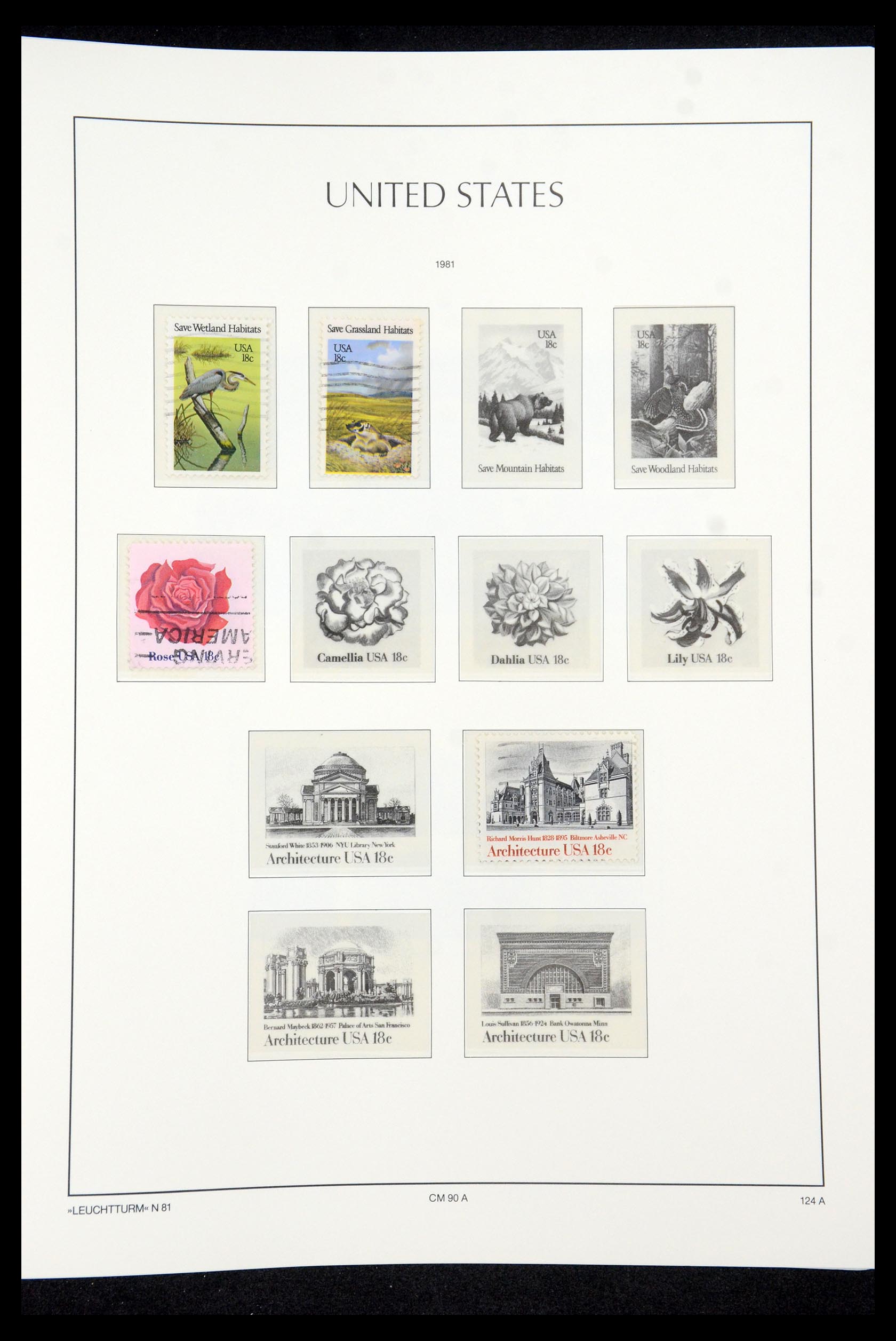 35592 206 - Stamp Collection 35592 USA 1851-1985.