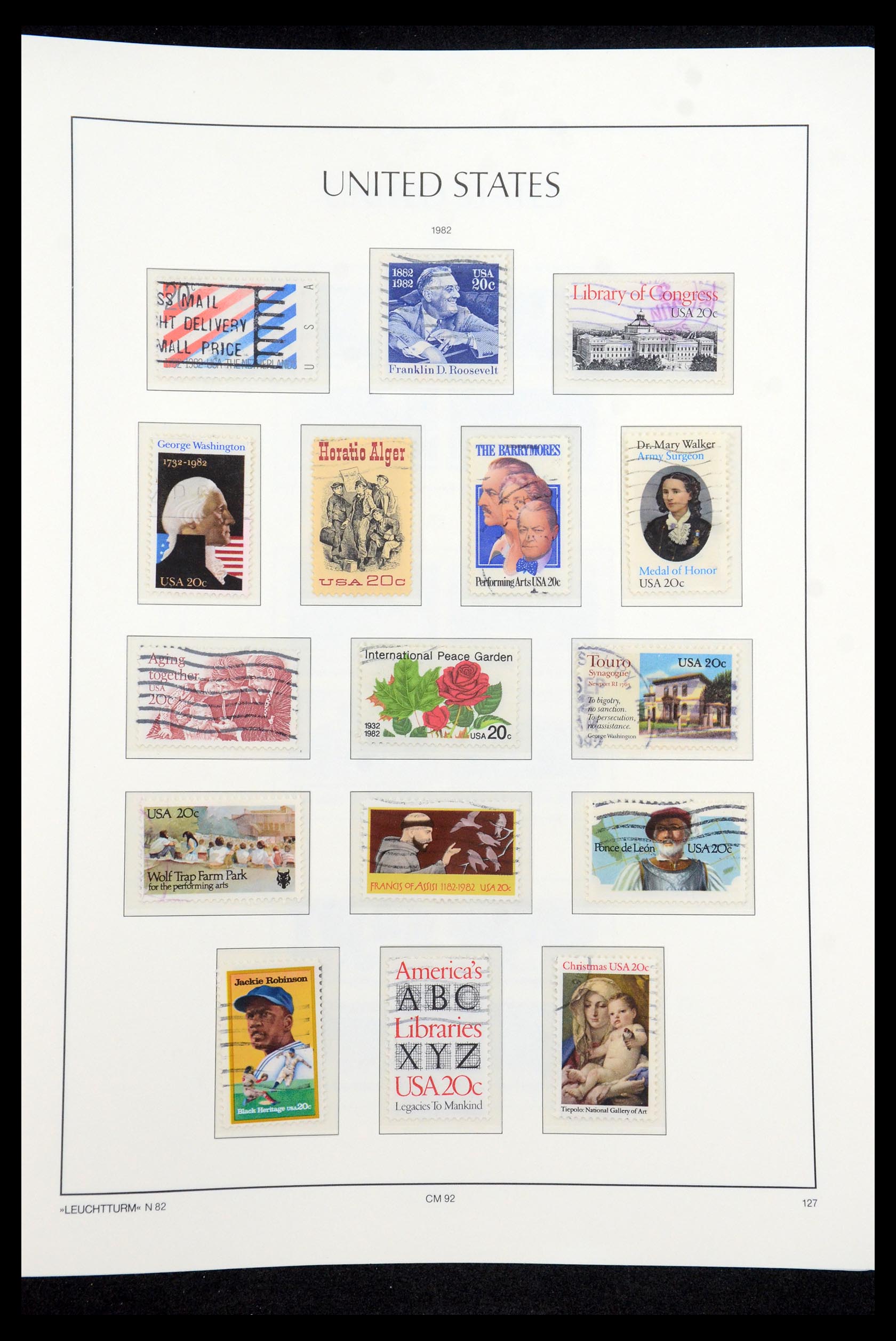 35592 209 - Postzegelverzameling 35592 USA 1851-1985.