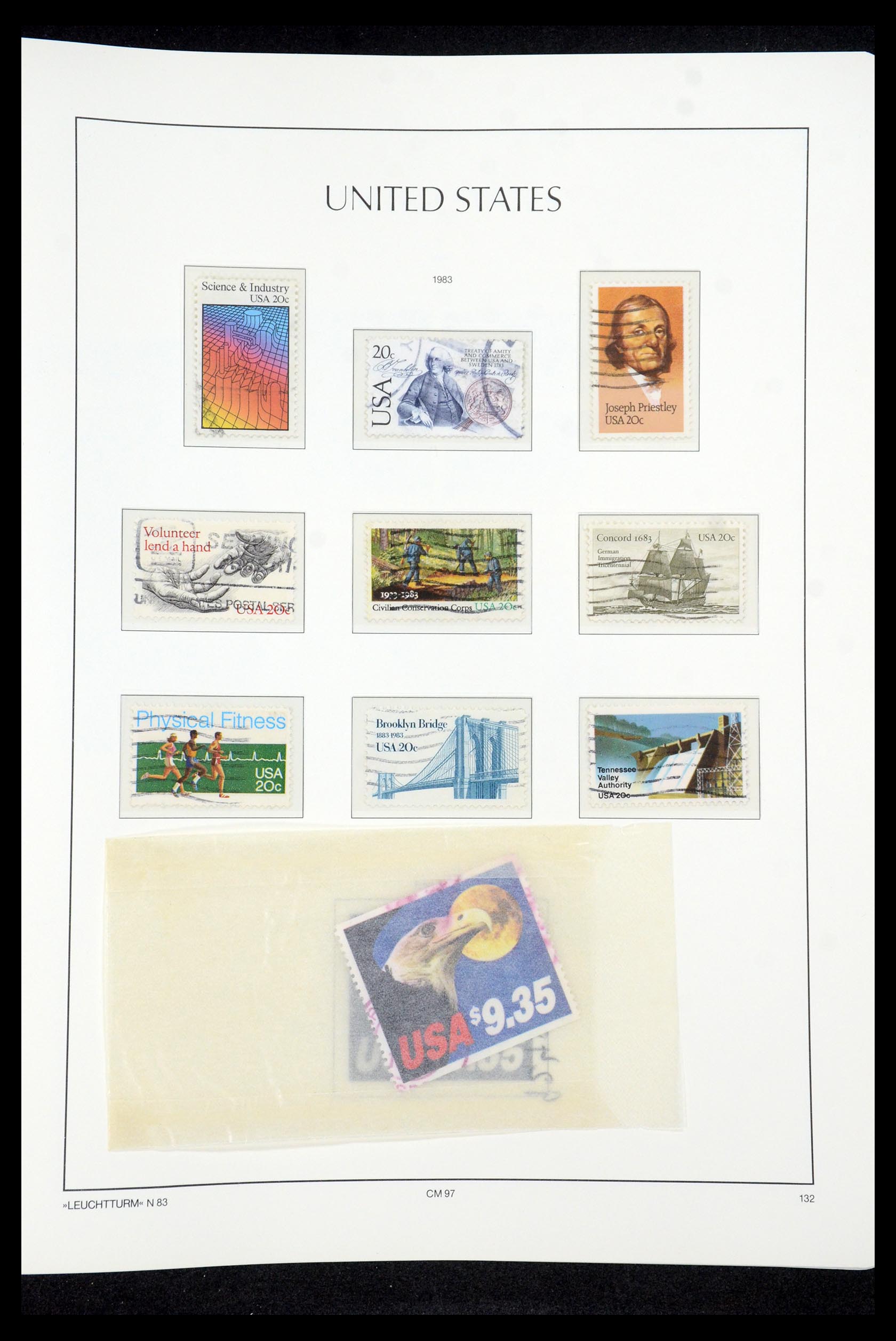 35592 212 - Postzegelverzameling 35592 USA 1851-1985.