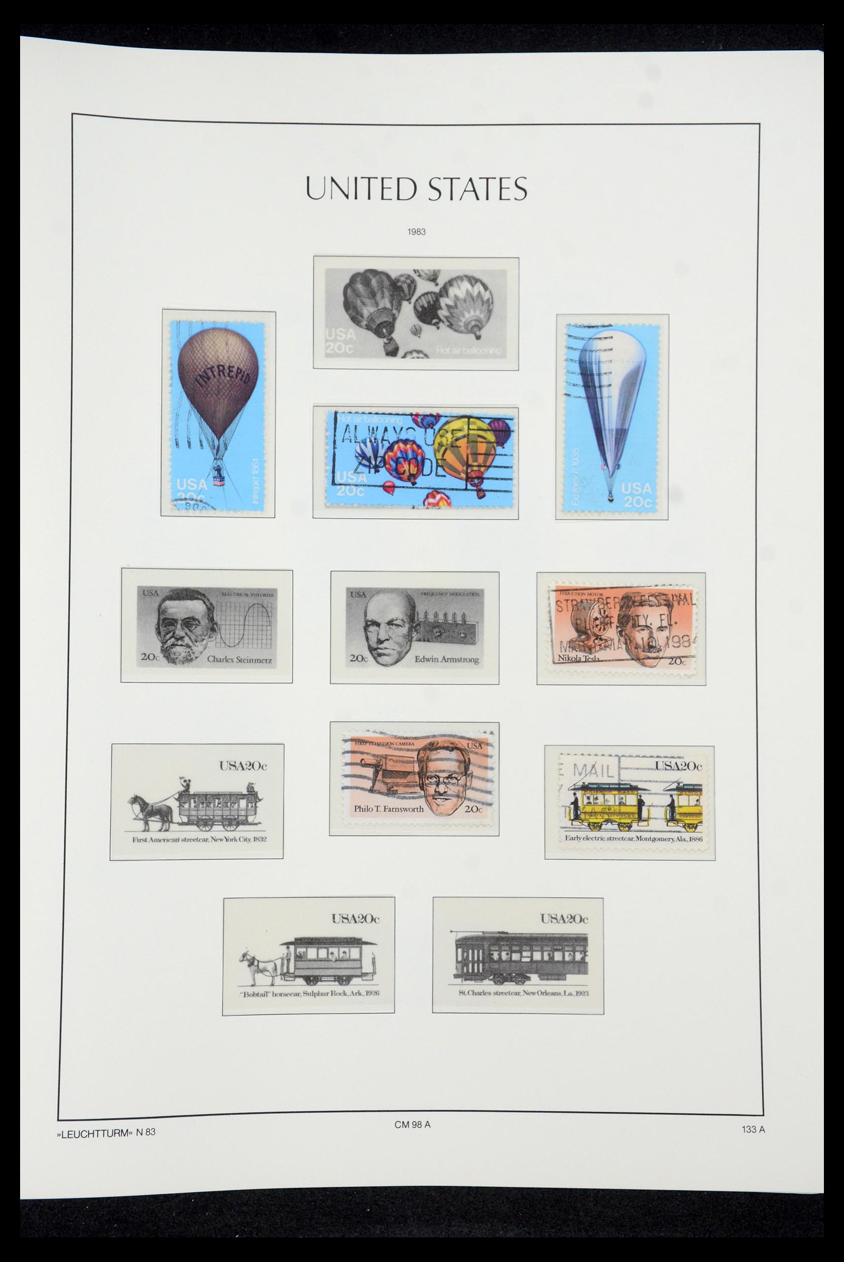 35592 214 - Postzegelverzameling 35592 USA 1851-1985.