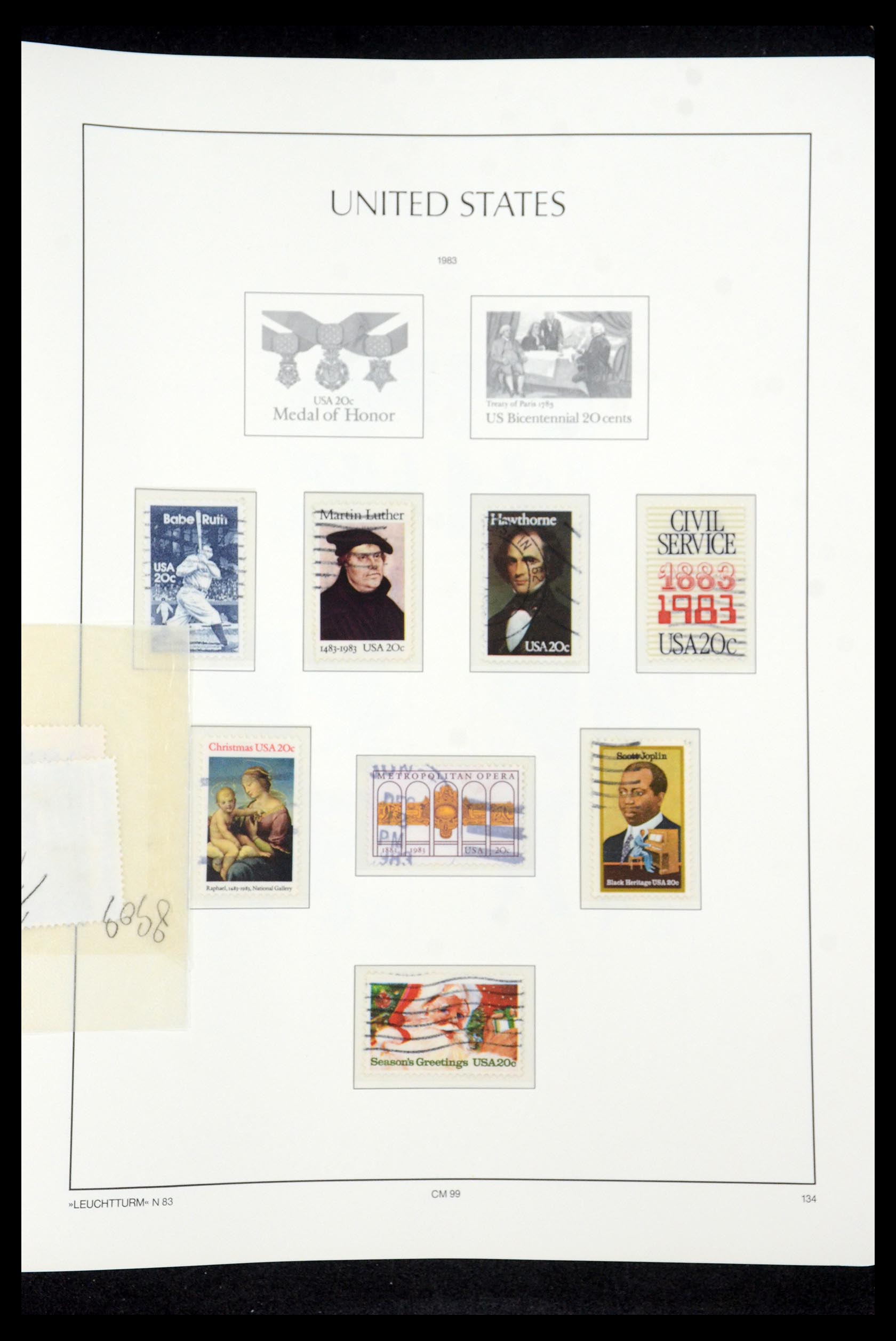 35592 215 - Stamp Collection 35592 USA 1851-1985.