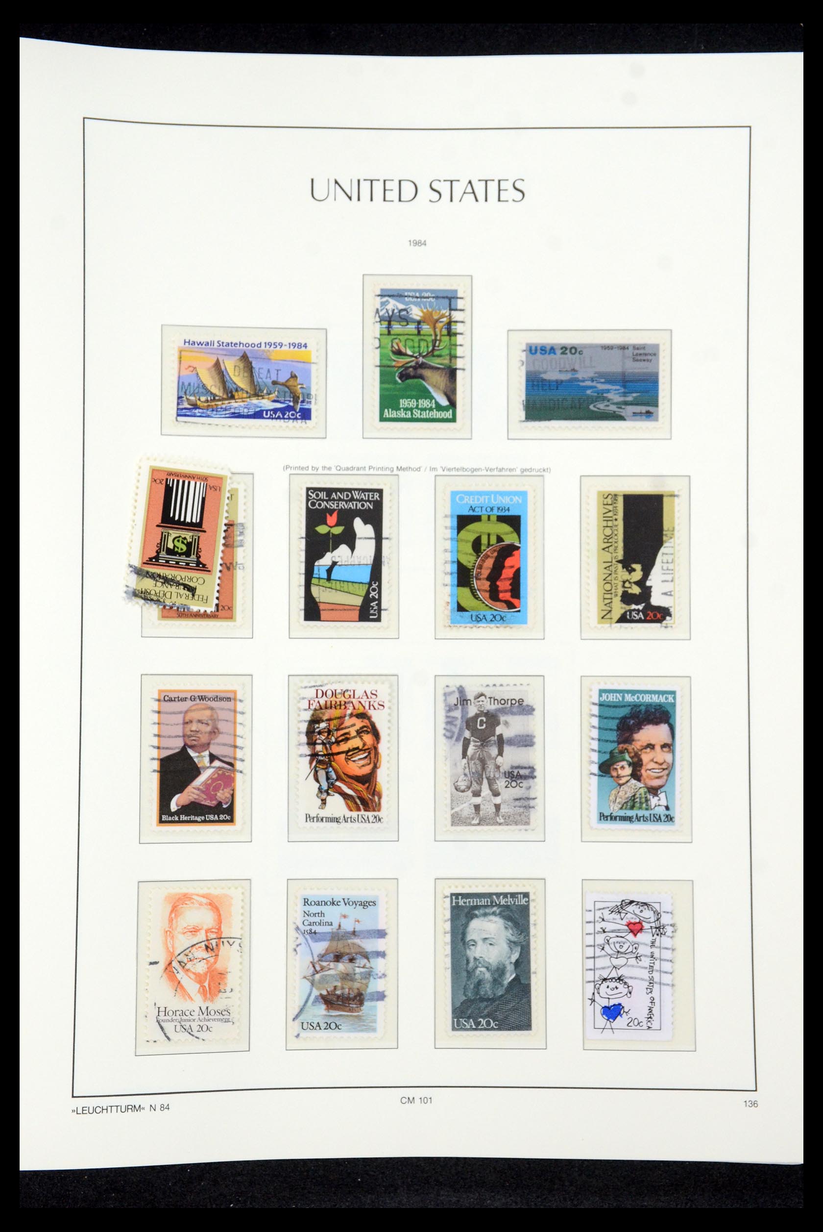 35592 217 - Stamp Collection 35592 USA 1851-1985.