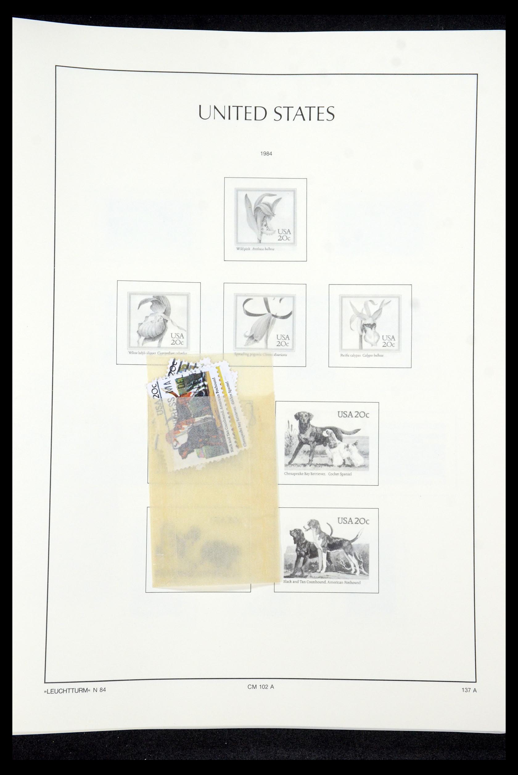 35592 218 - Postzegelverzameling 35592 USA 1851-1985.