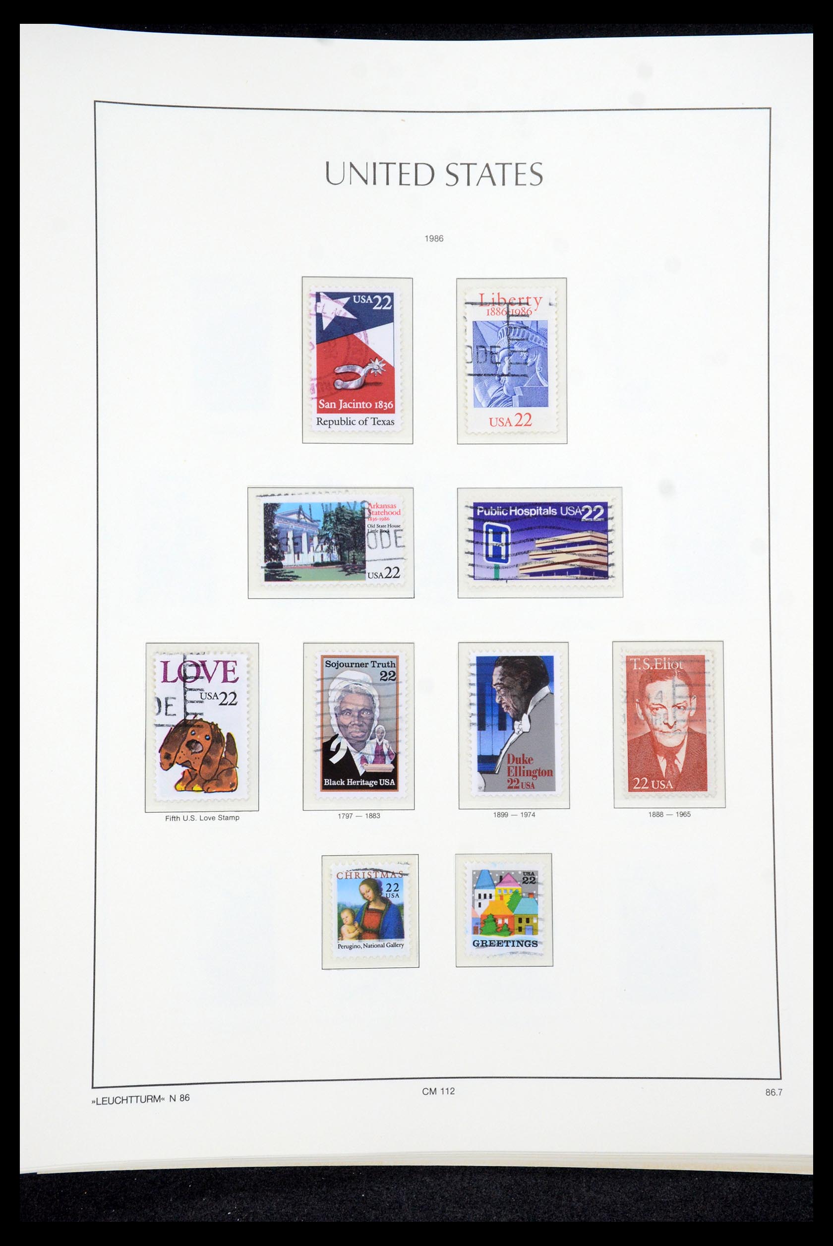 35592 226 - Stamp Collection 35592 USA 1851-1985.