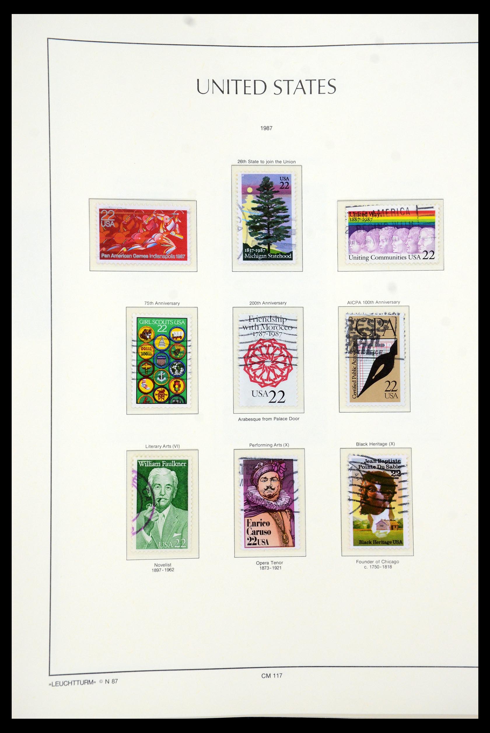 35592 229 - Postzegelverzameling 35592 USA 1851-1985.