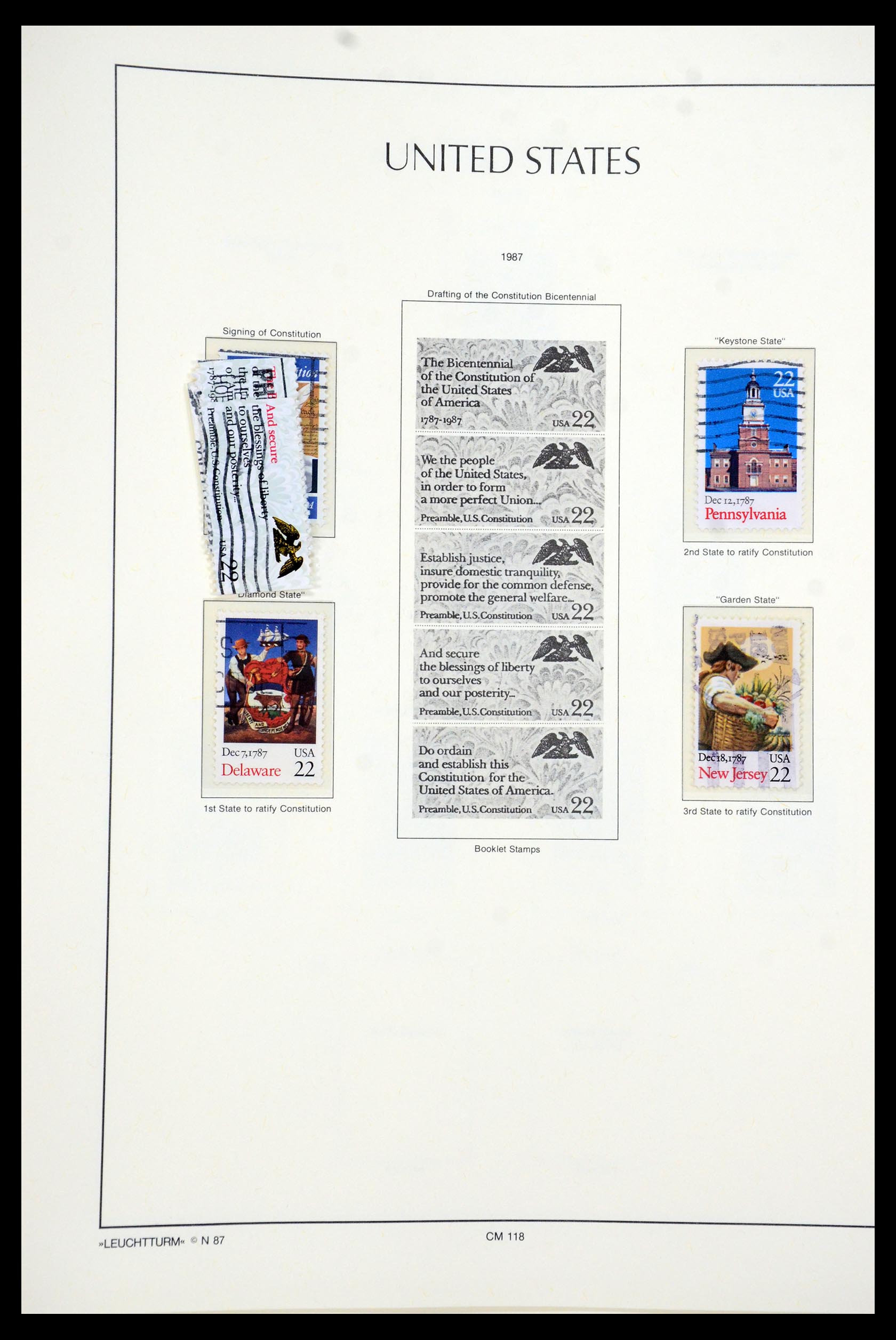 35592 230 - Postzegelverzameling 35592 USA 1851-1985.