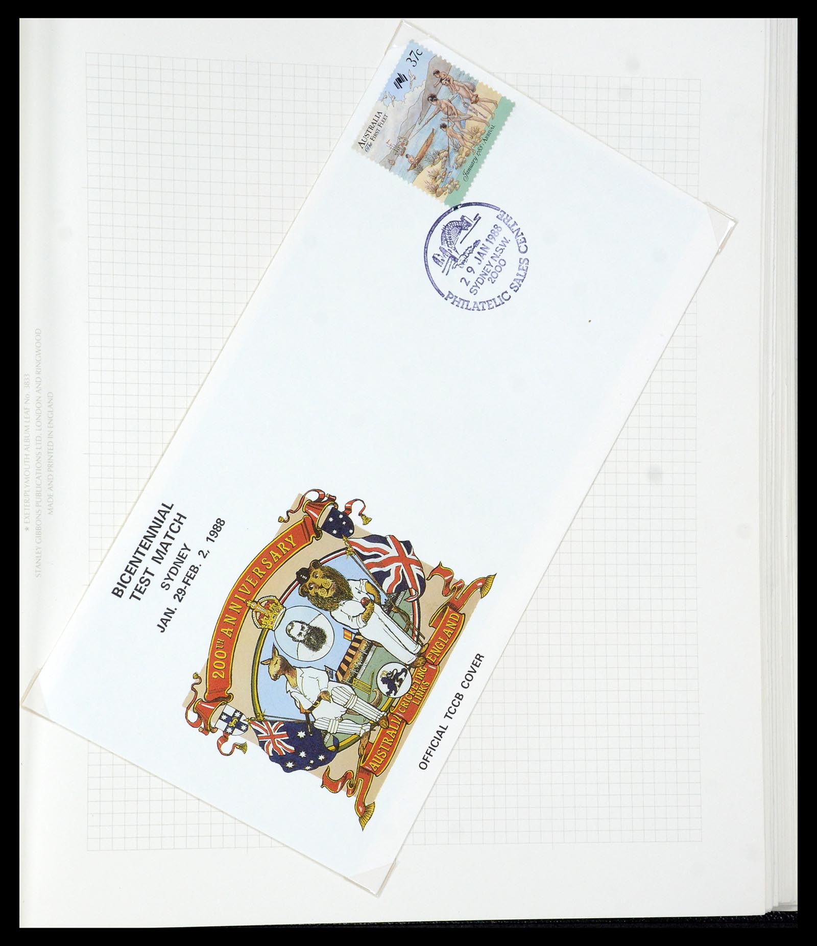 35594 047 - Postzegelverzameling 35594 Motief Cricket 1962-1996.