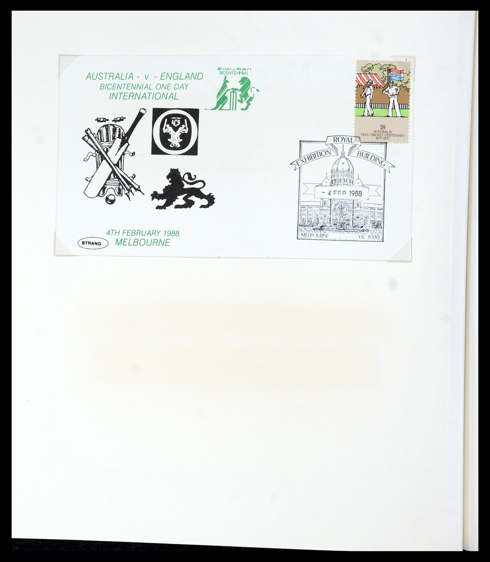 35594 050 - Postzegelverzameling 35594 Motief Cricket 1962-1996.
