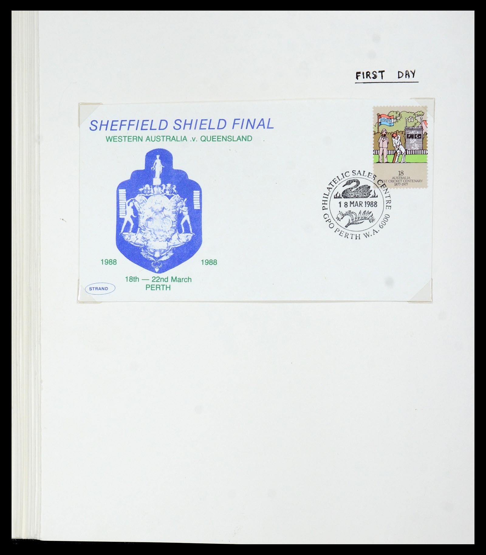 35594 053 - Postzegelverzameling 35594 Motief Cricket 1962-1996.