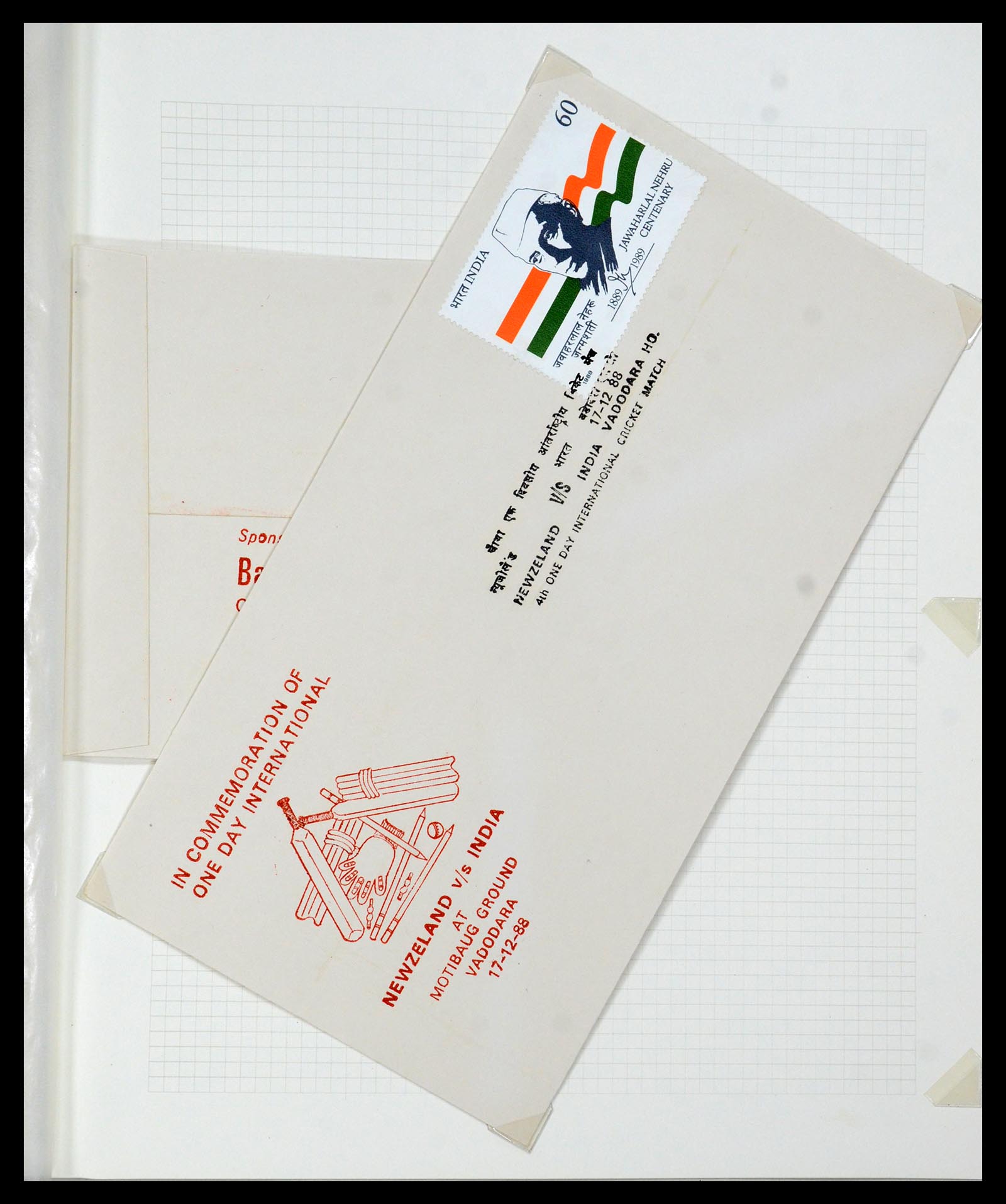 35594 070 - Postzegelverzameling 35594 Motief Cricket 1962-1996.