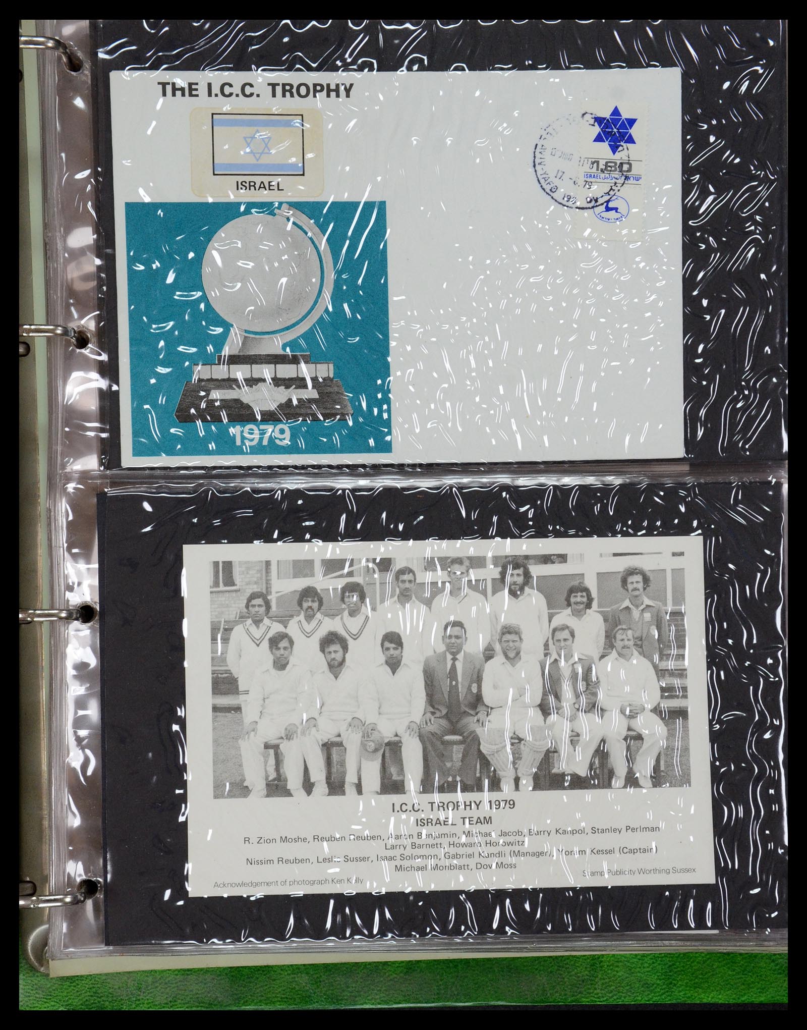 35594 079 - Postzegelverzameling 35594 Motief Cricket 1962-1996.