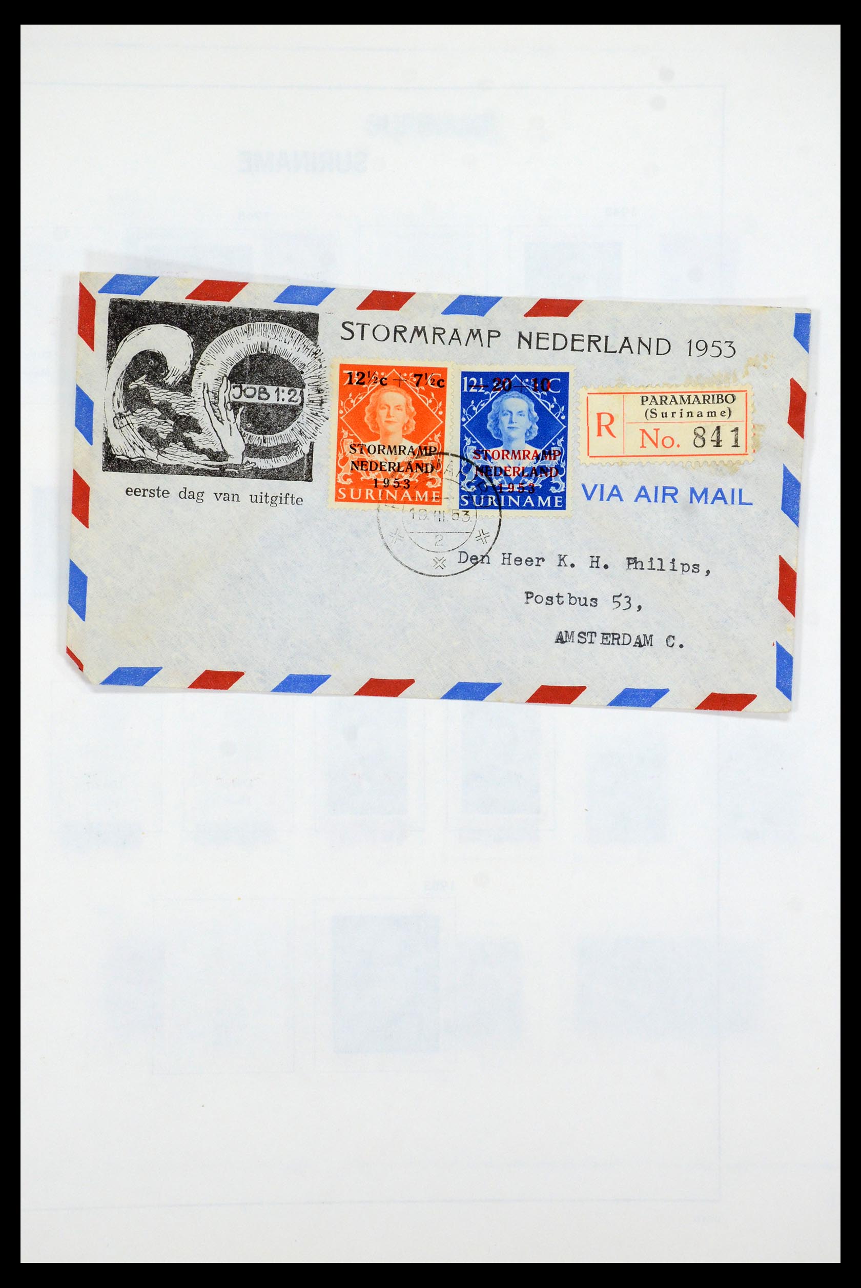 35595 019 - Postzegelverzameling 35595 Suriname 1873-1975.