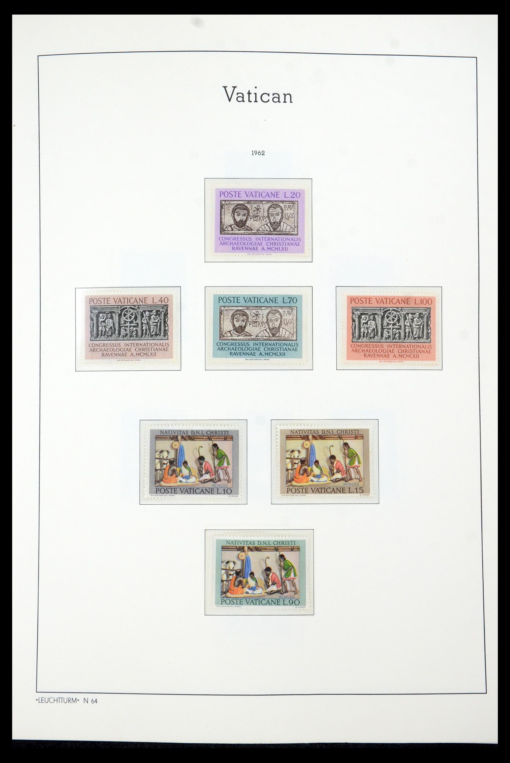 35596 004 - Postzegelverzameling 35596 Vaticaan 1959-2020!