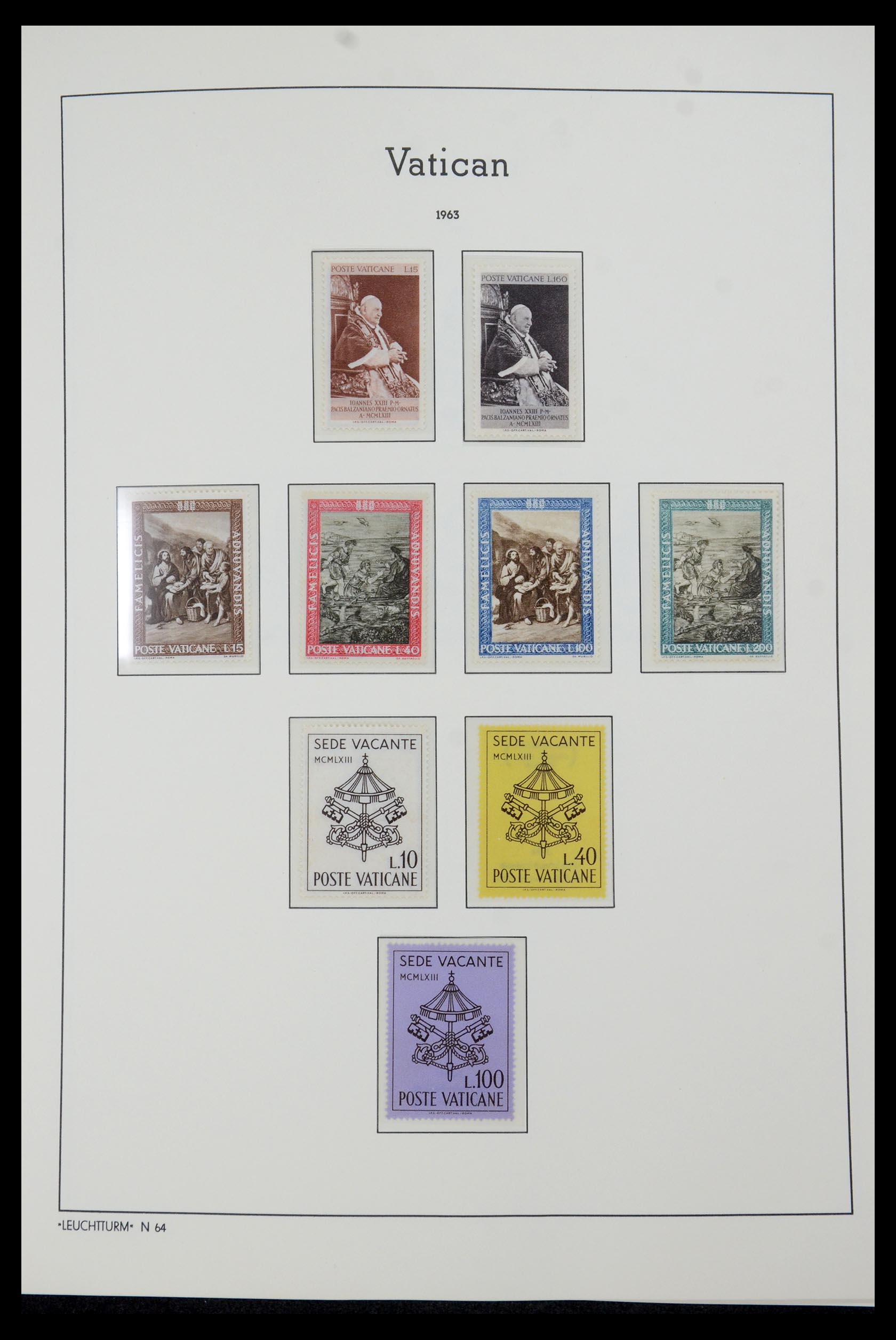 35596 006 - Postzegelverzameling 35596 Vaticaan 1959-2020!