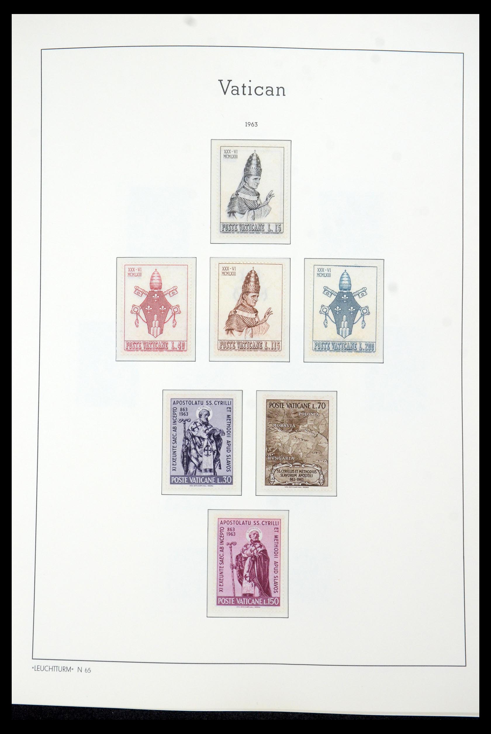 35596 007 - Stamp Collection 35596 Vatican 1959-2020!