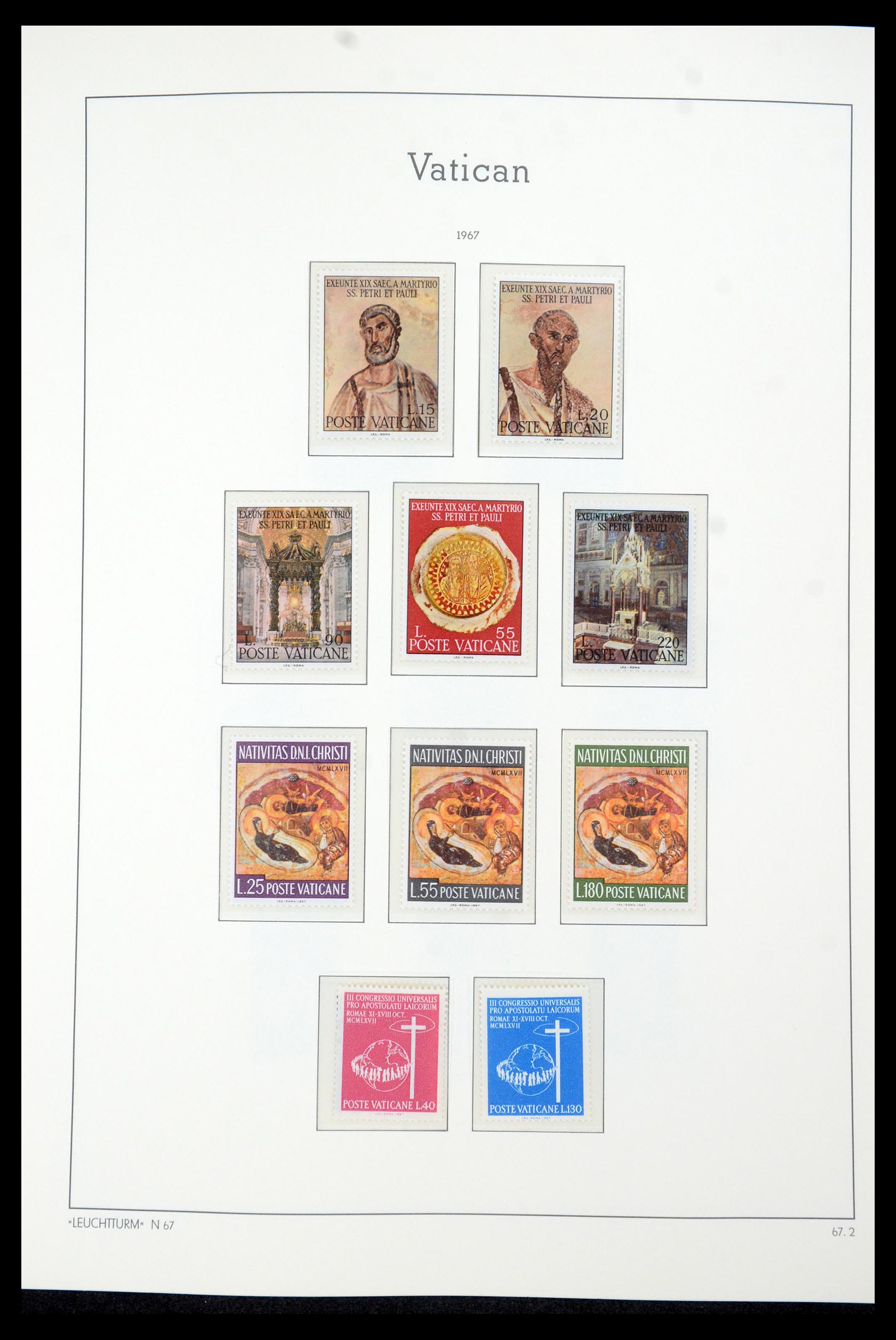 35596 018 - Stamp Collection 35596 Vatican 1959-2020!