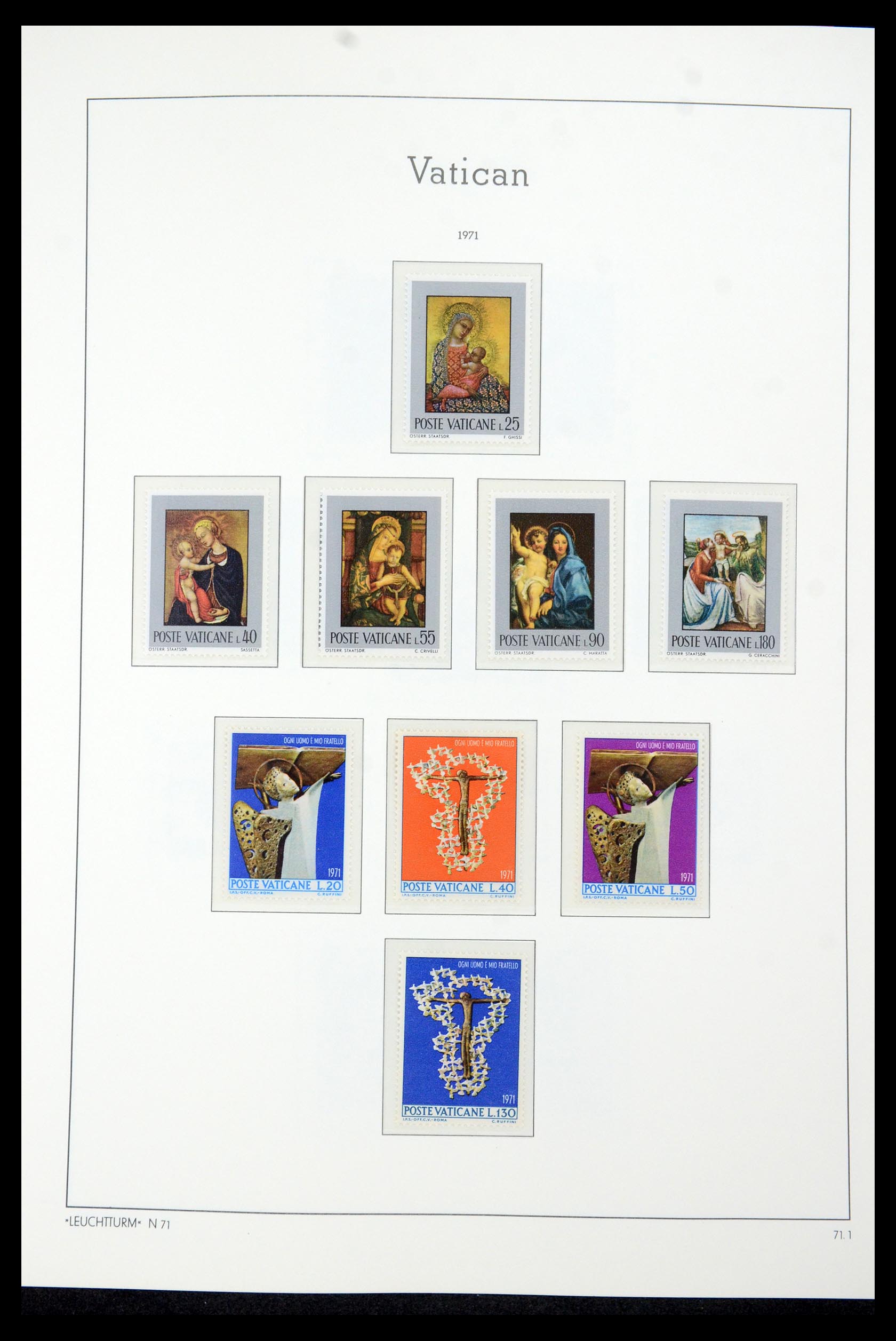 35596 024 - Stamp Collection 35596 Vatican 1959-2020!