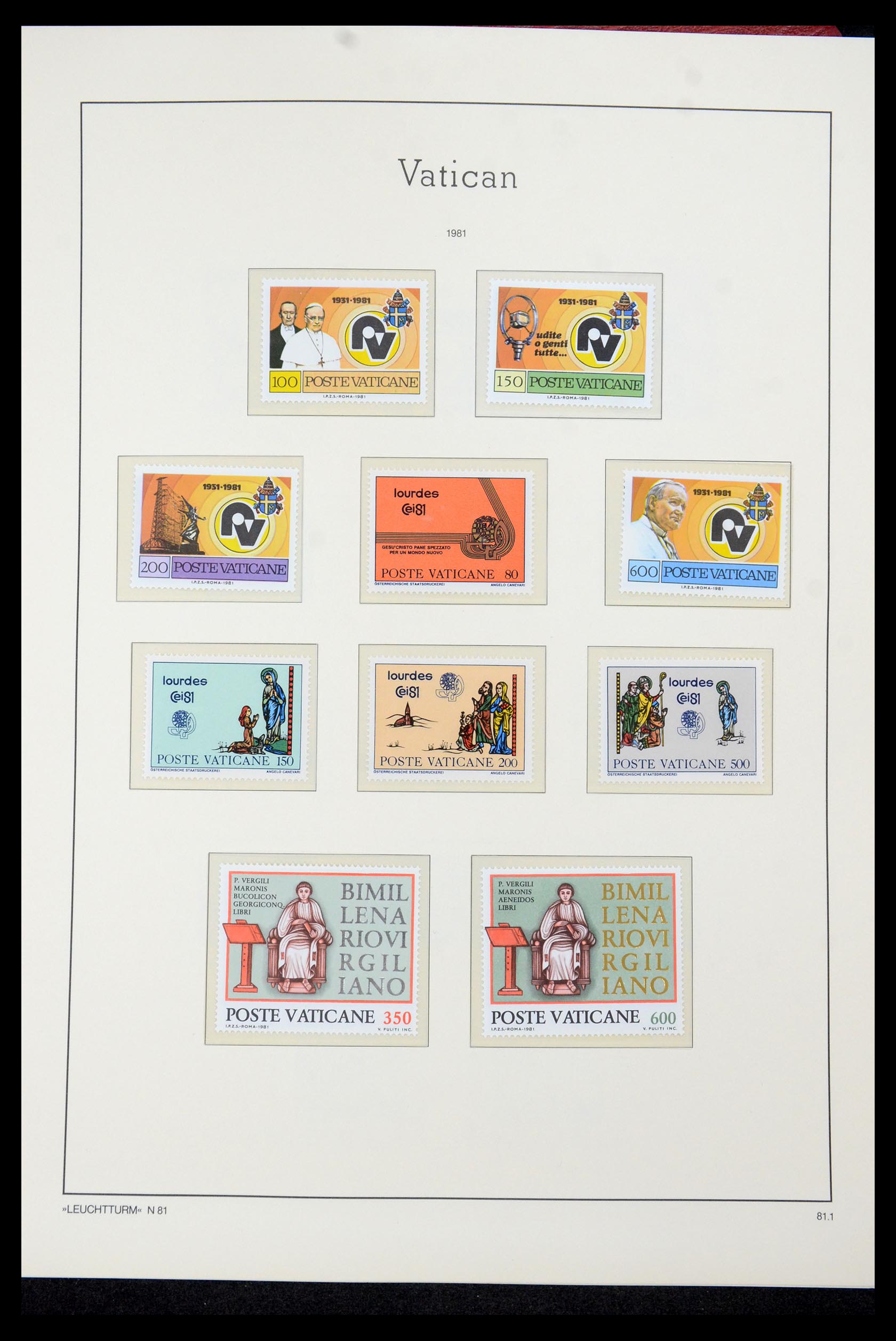 35596 045 - Stamp Collection 35596 Vatican 1959-2020!
