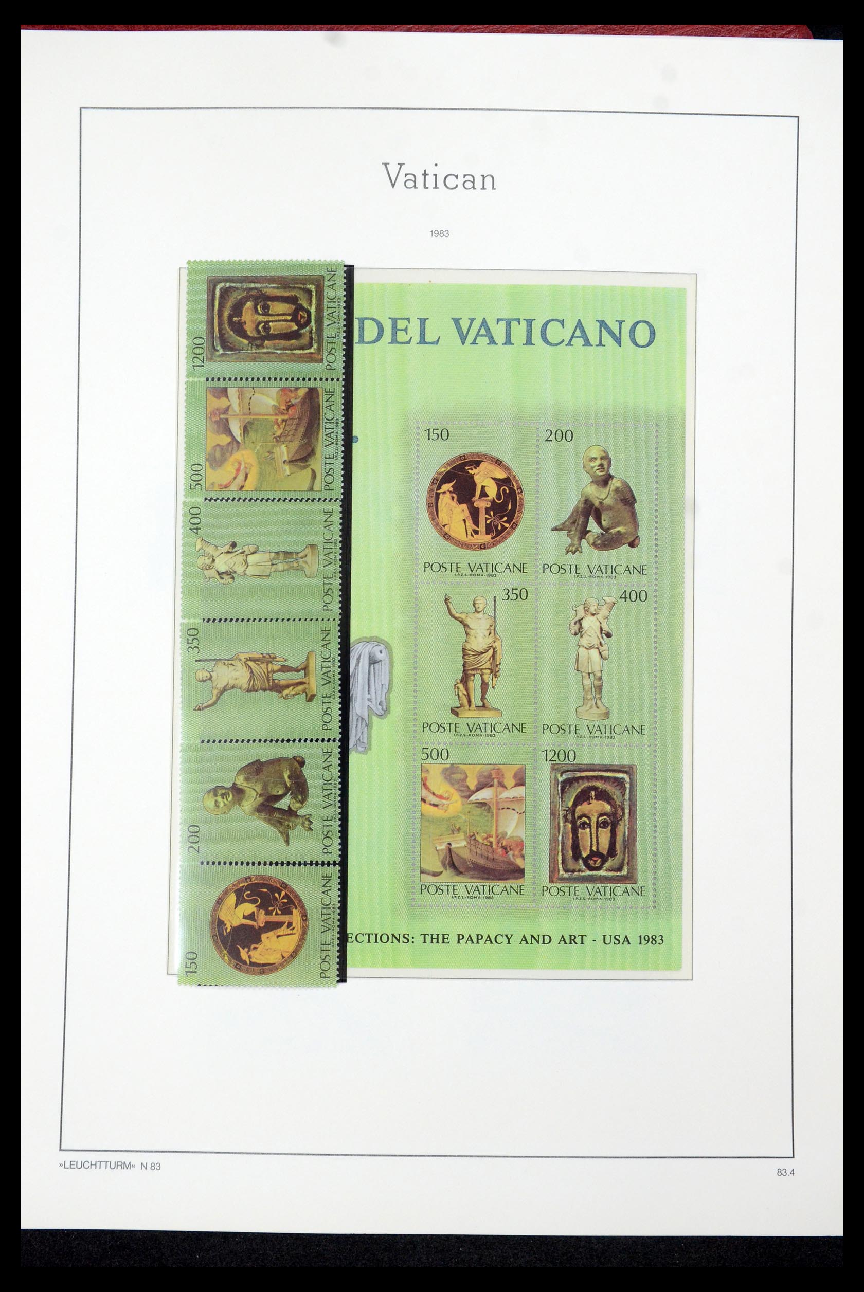 35596 052 - Stamp Collection 35596 Vatican 1959-2020!