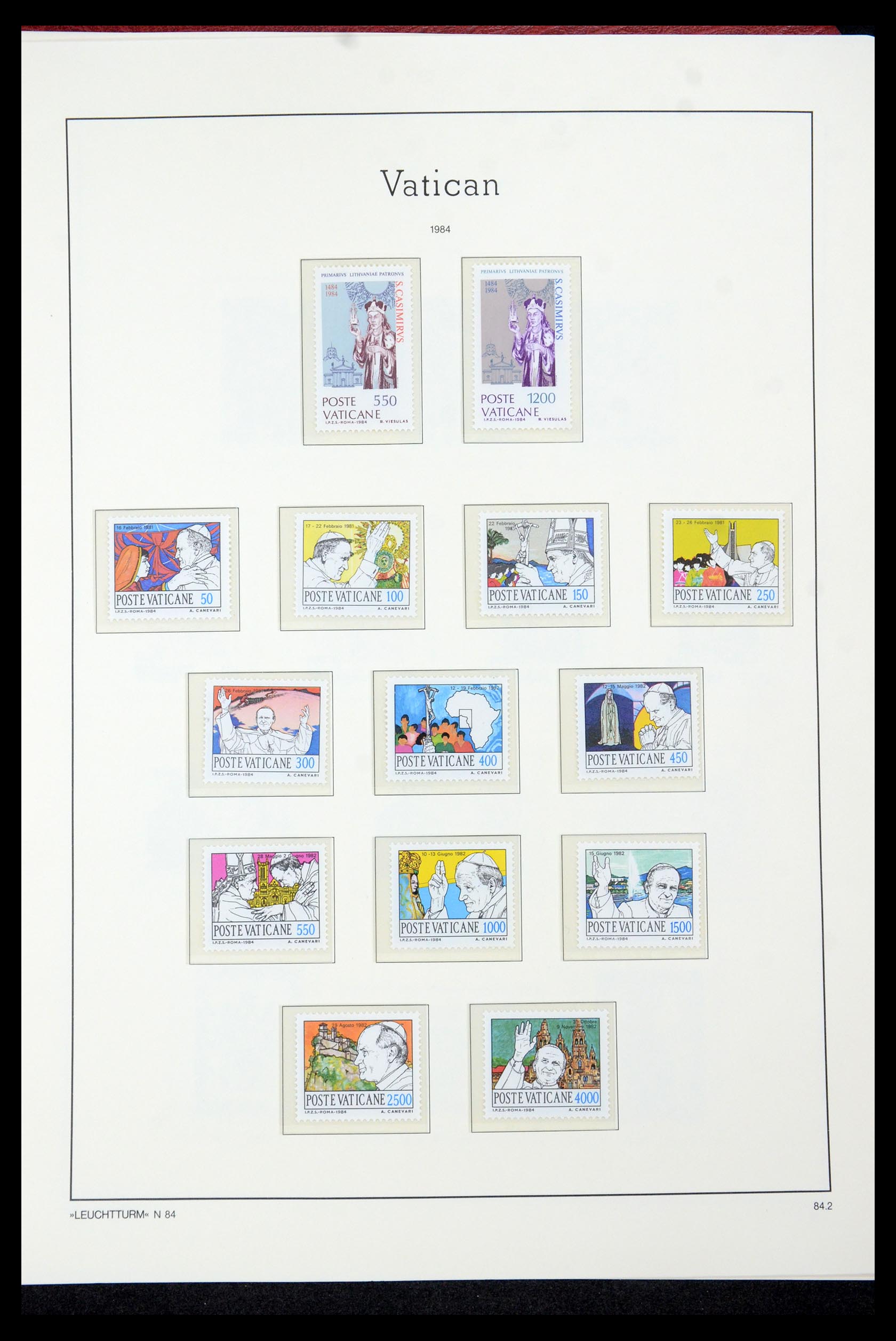 35596 054 - Stamp Collection 35596 Vatican 1959-2020!