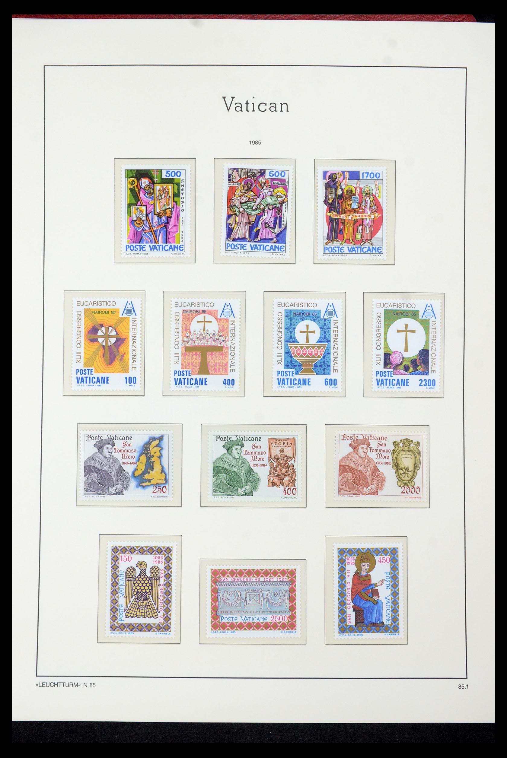 35596 055 - Stamp Collection 35596 Vatican 1959-2020!