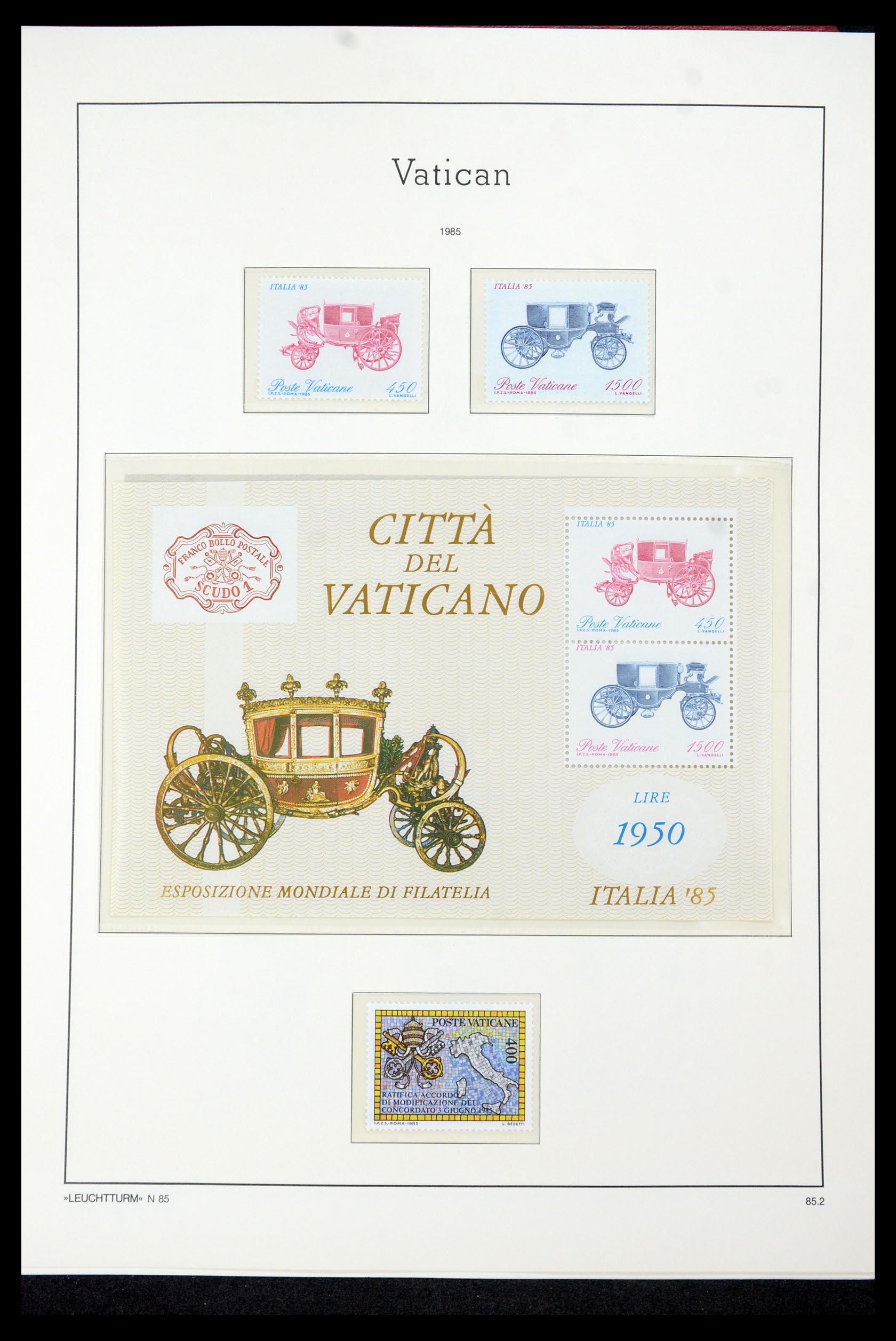 35596 056 - Stamp Collection 35596 Vatican 1959-2020!