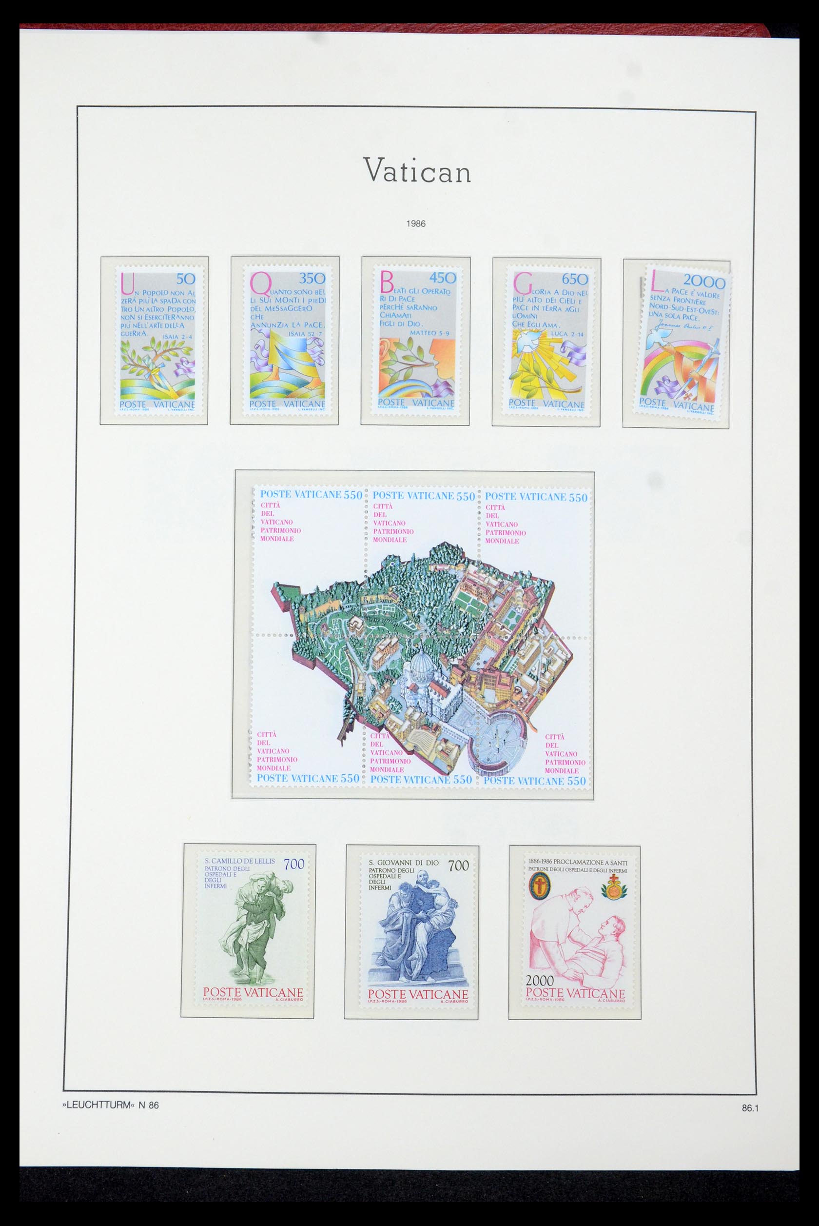 35596 057 - Stamp Collection 35596 Vatican 1959-2020!