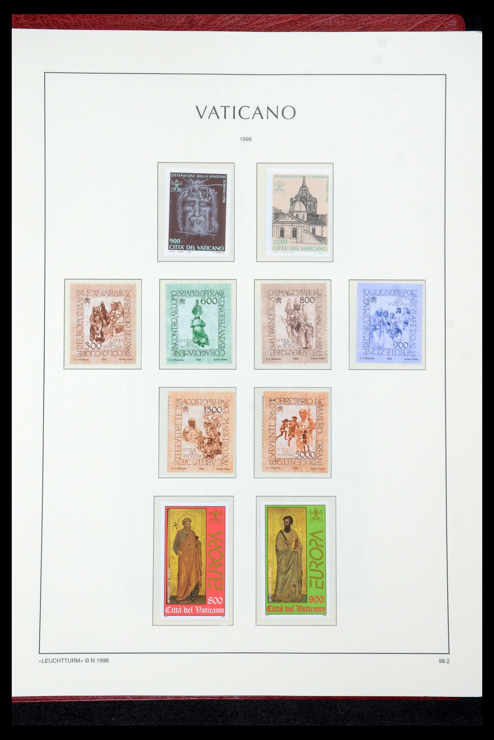 35596 095 - Stamp Collection 35596 Vatican 1959-2020!