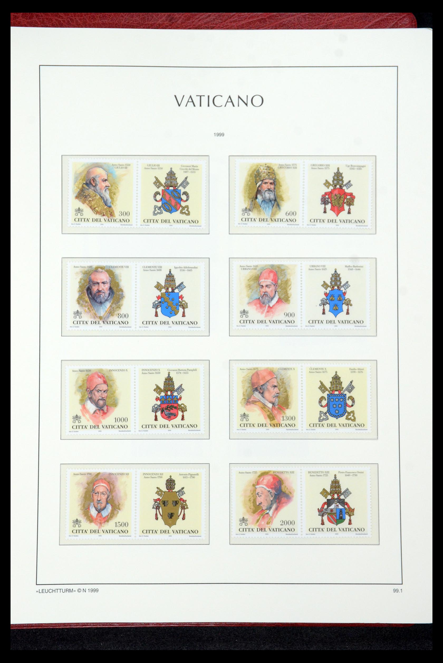 35596 098 - Stamp Collection 35596 Vatican 1959-2020!