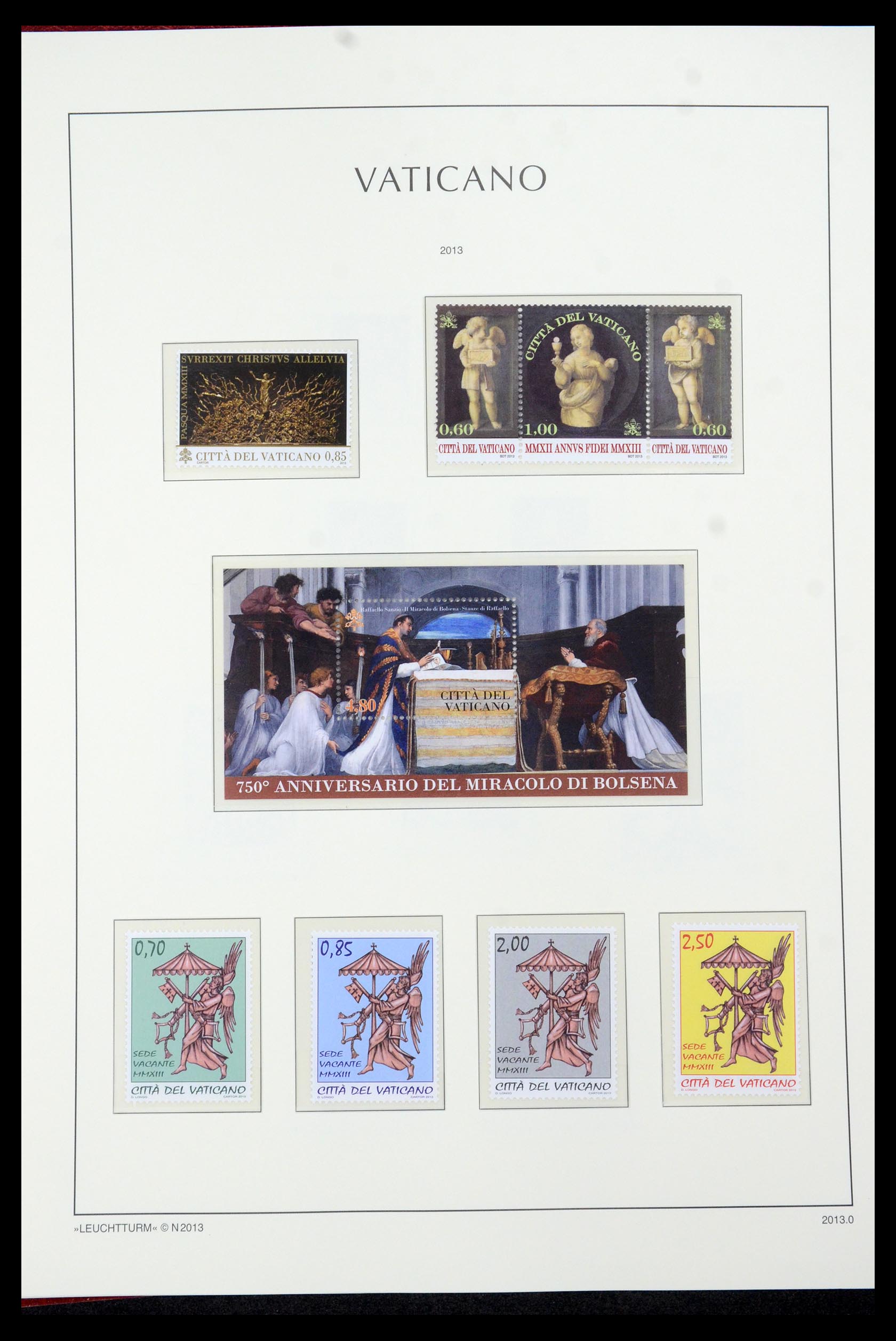 35596 166 - Stamp Collection 35596 Vatican 1959-2020!