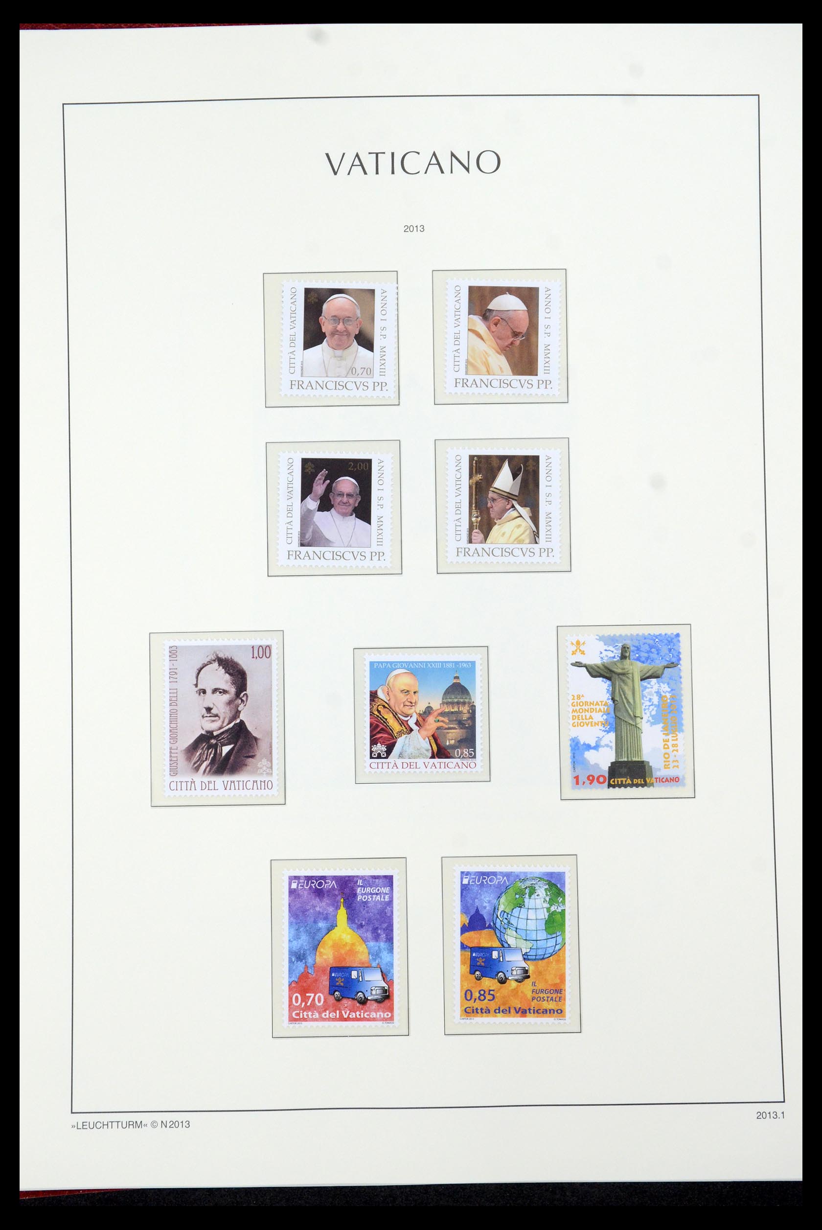 35596 167 - Stamp Collection 35596 Vatican 1959-2020!