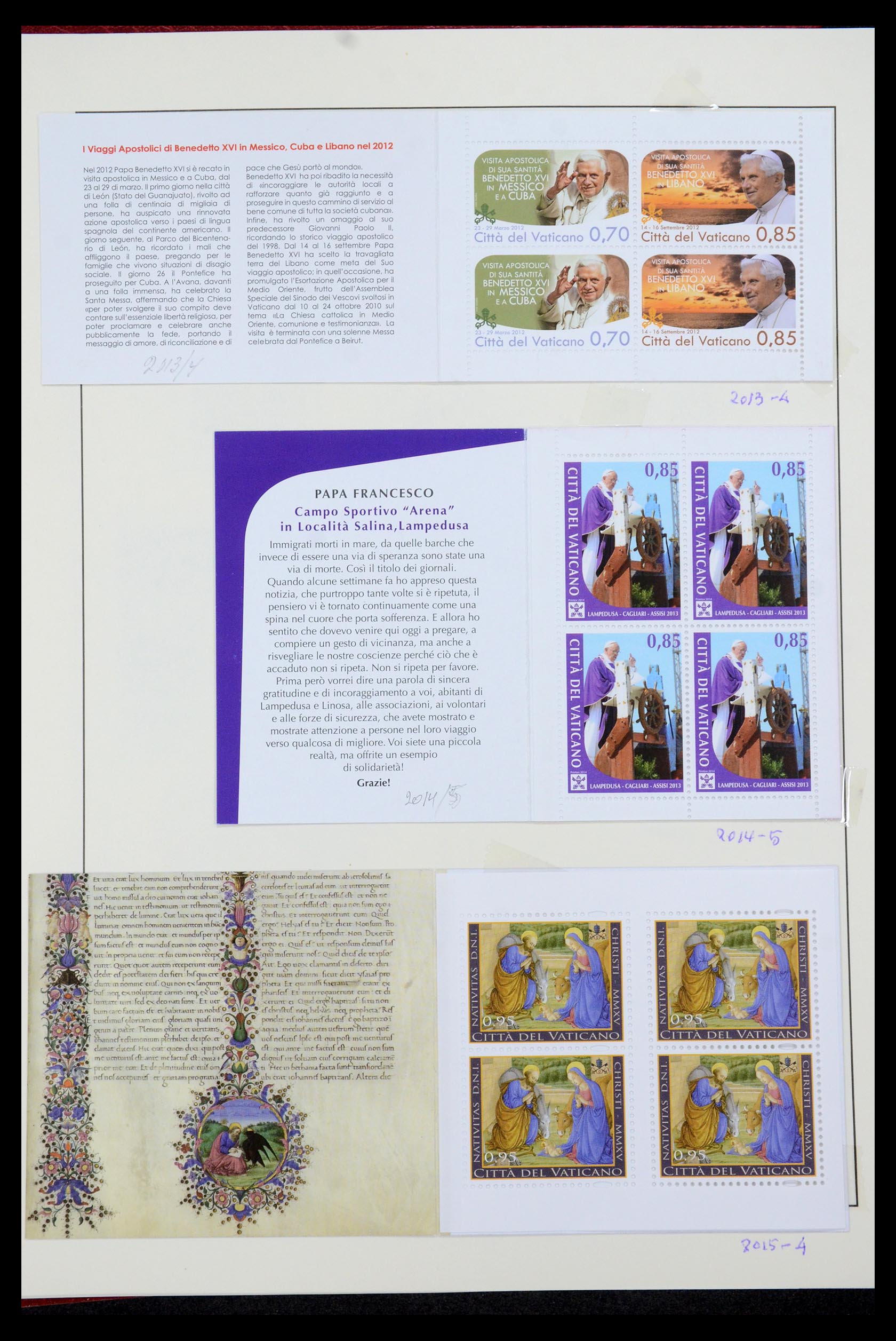 35596 171 - Stamp Collection 35596 Vatican 1959-2020!