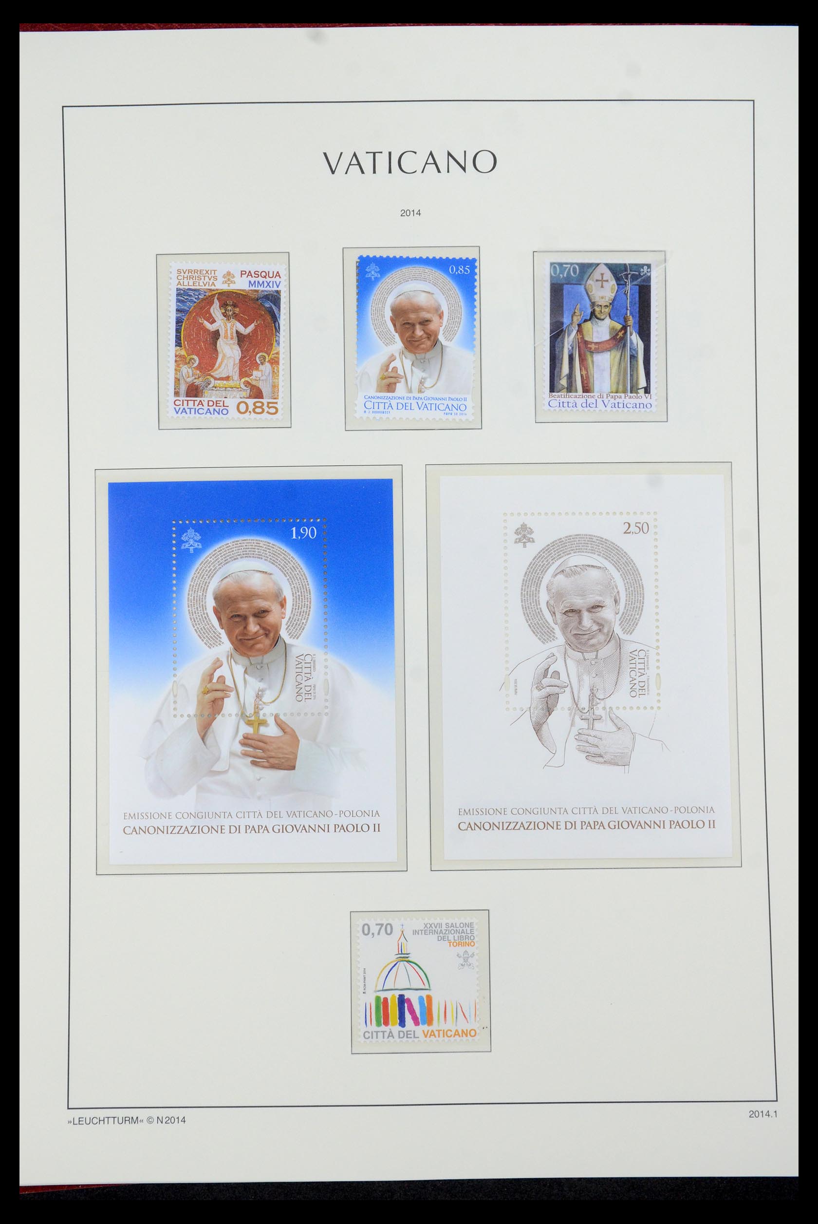 35596 172 - Stamp Collection 35596 Vatican 1959-2020!