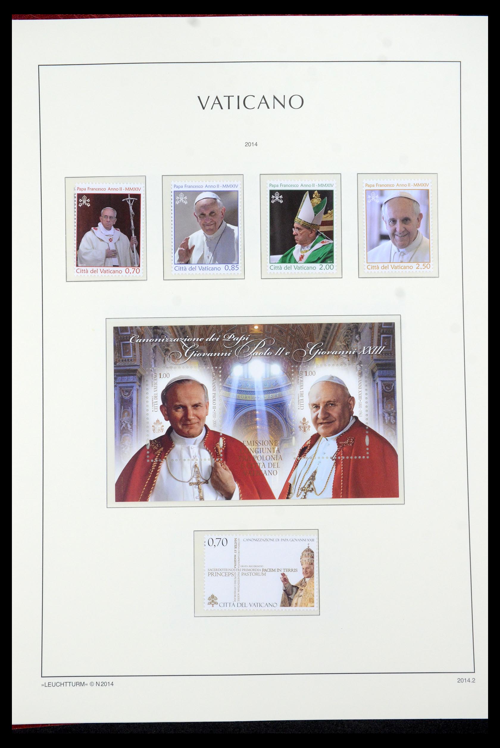 35596 173 - Stamp Collection 35596 Vatican 1959-2020!
