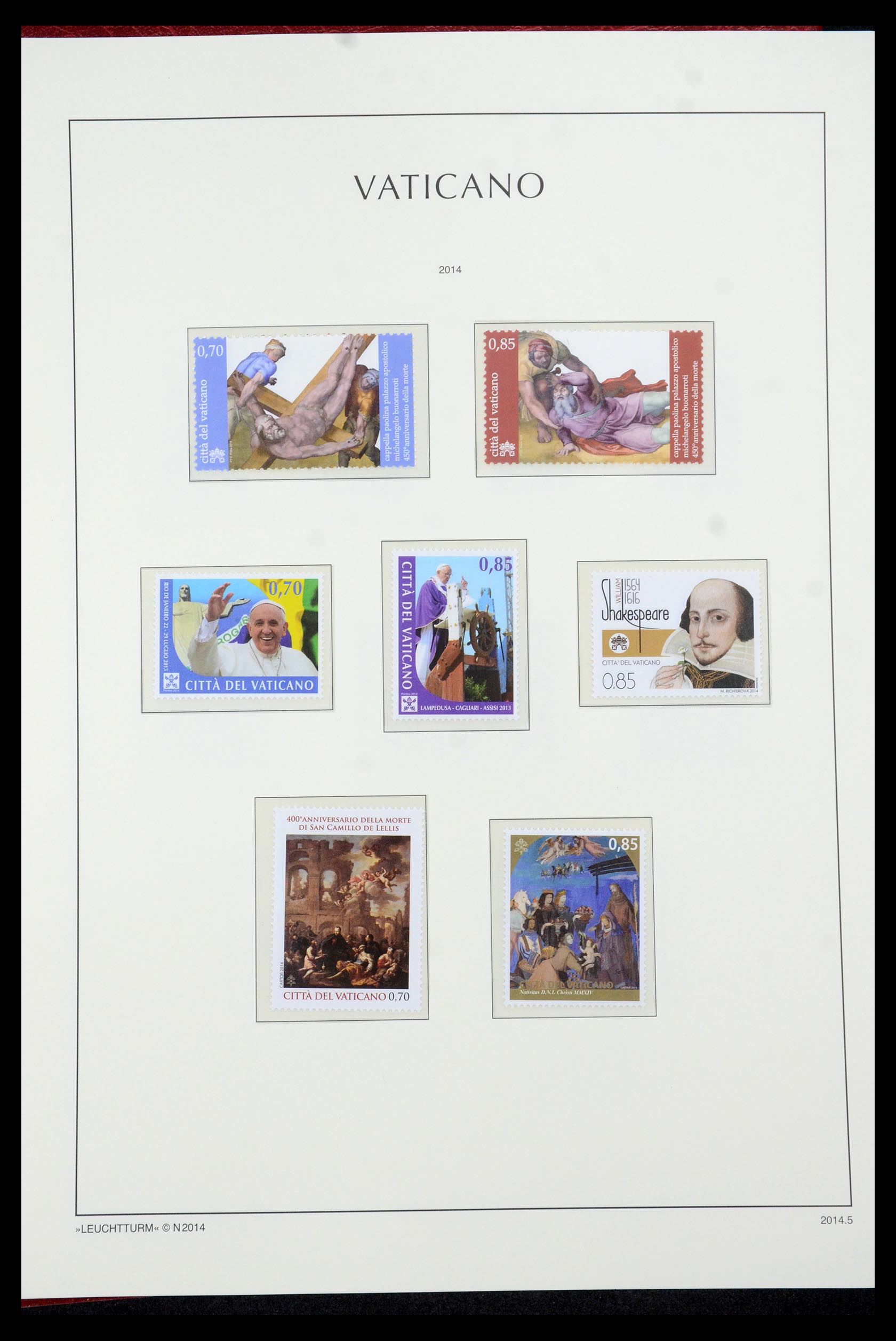 35596 176 - Stamp Collection 35596 Vatican 1959-2020!