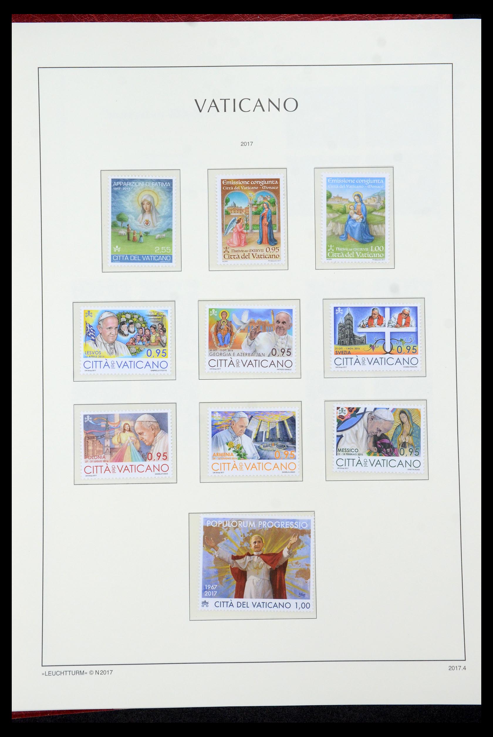 35596 189 - Stamp Collection 35596 Vatican 1959-2020!