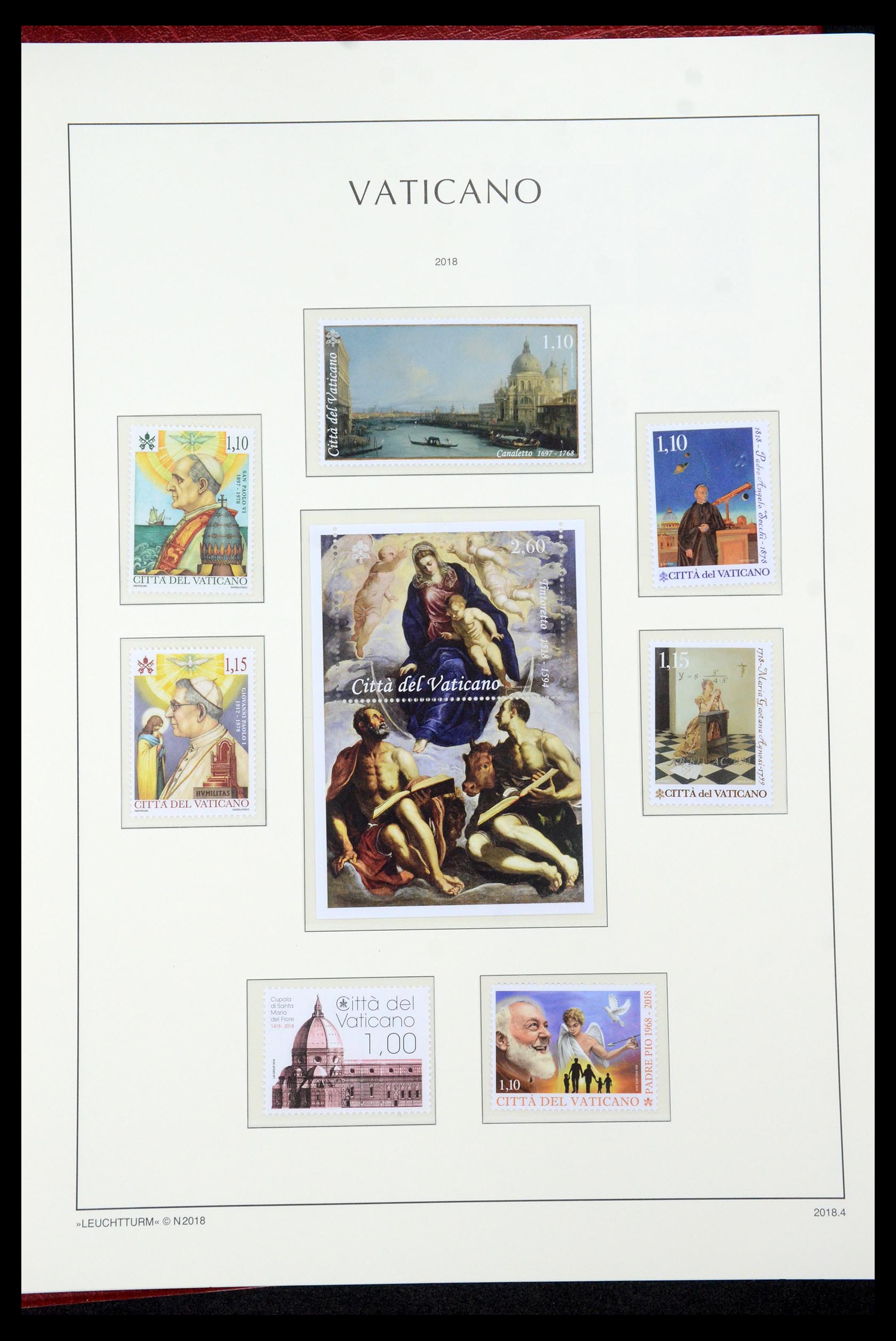35596 194 - Stamp Collection 35596 Vatican 1959-2020!