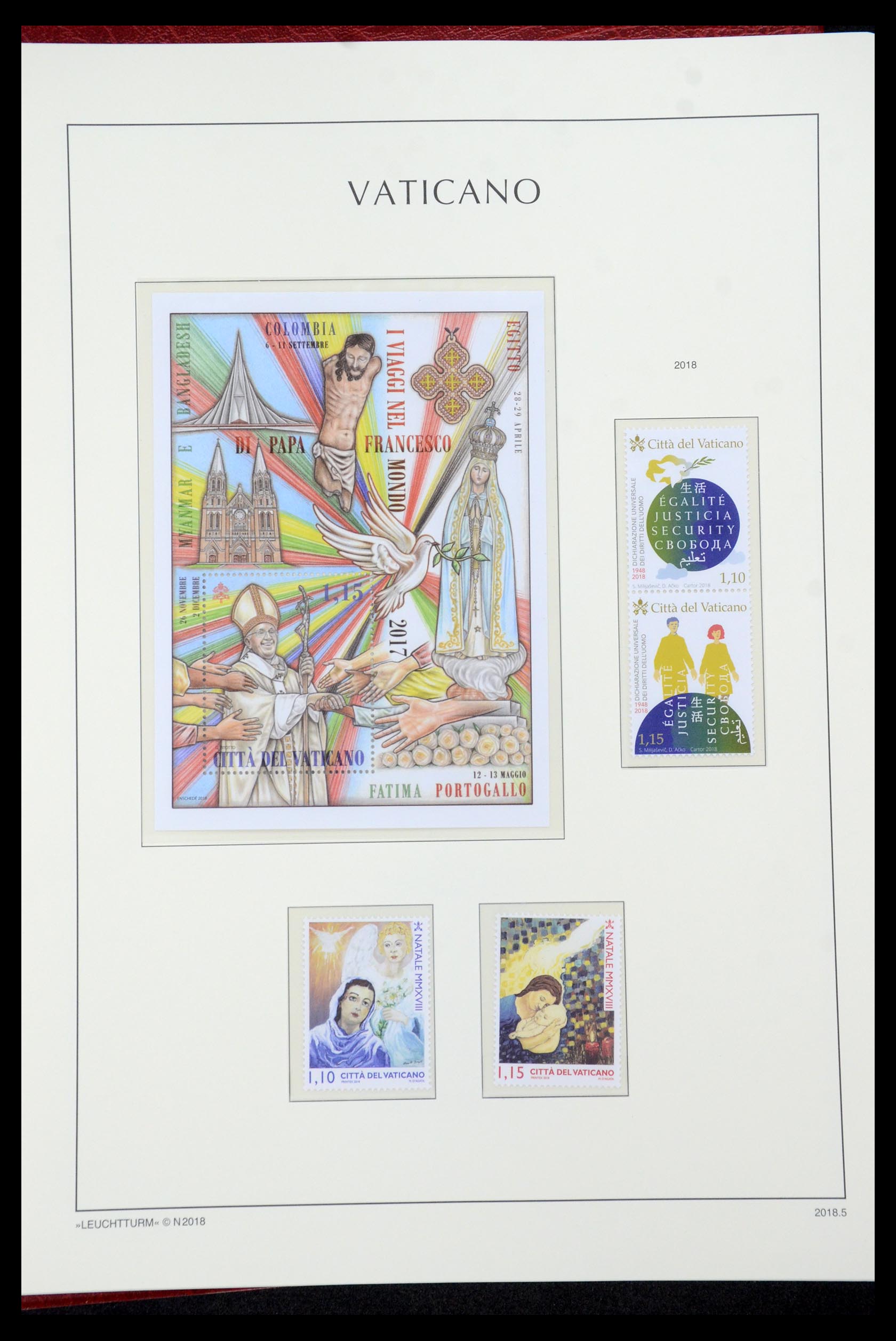 35596 196 - Stamp Collection 35596 Vatican 1959-2020!